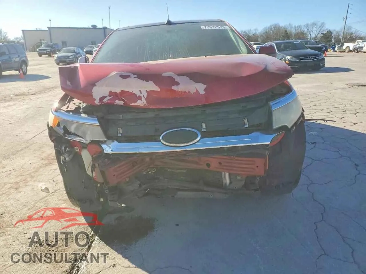 2011 FORD EDGE Damaged VIN 2FMDK3KC4BBB34446 – interior seats