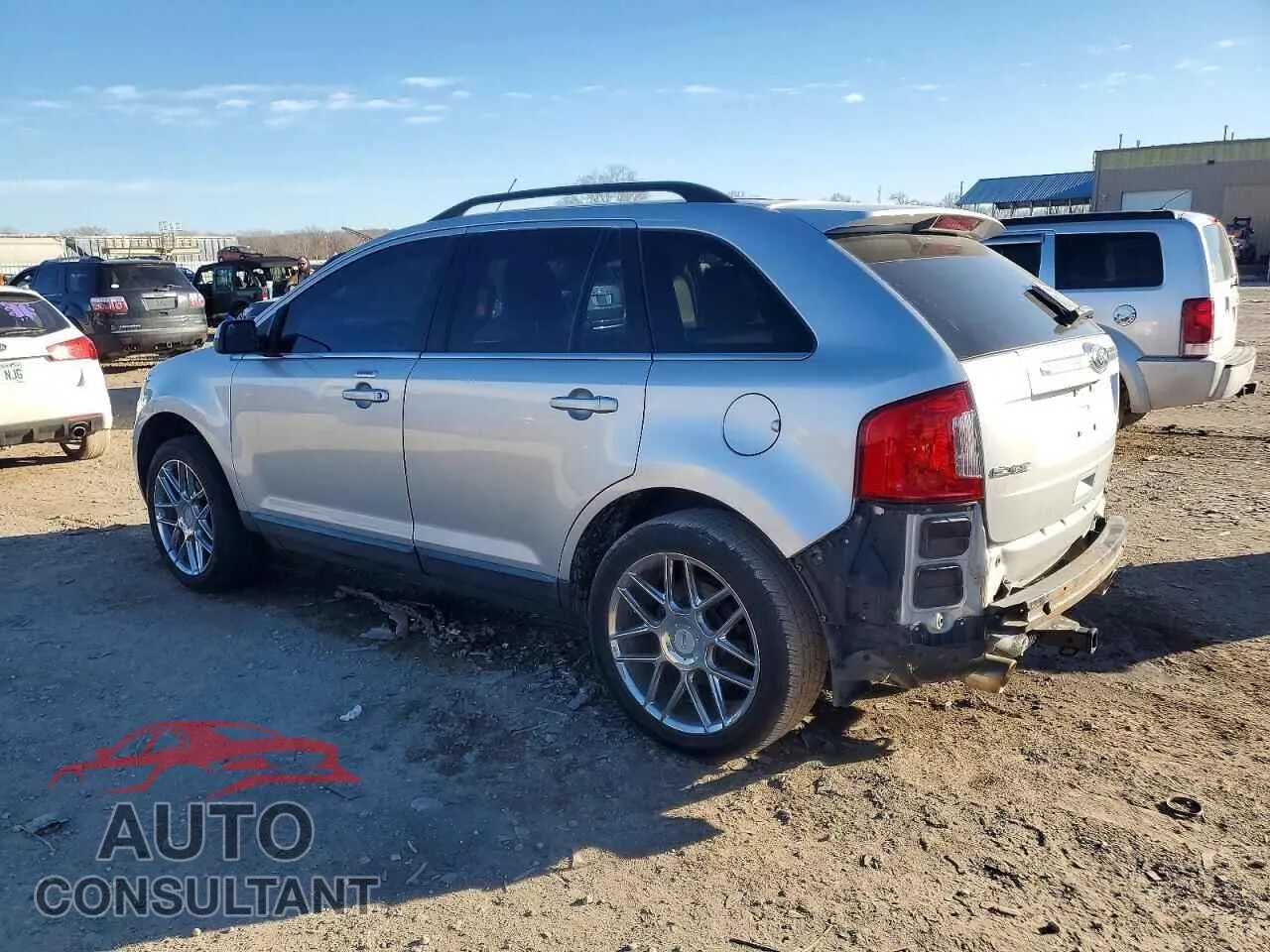 2011 FORD EDGE Damaged VIN 2FMDK3KC5BBB34911 – rear exterior