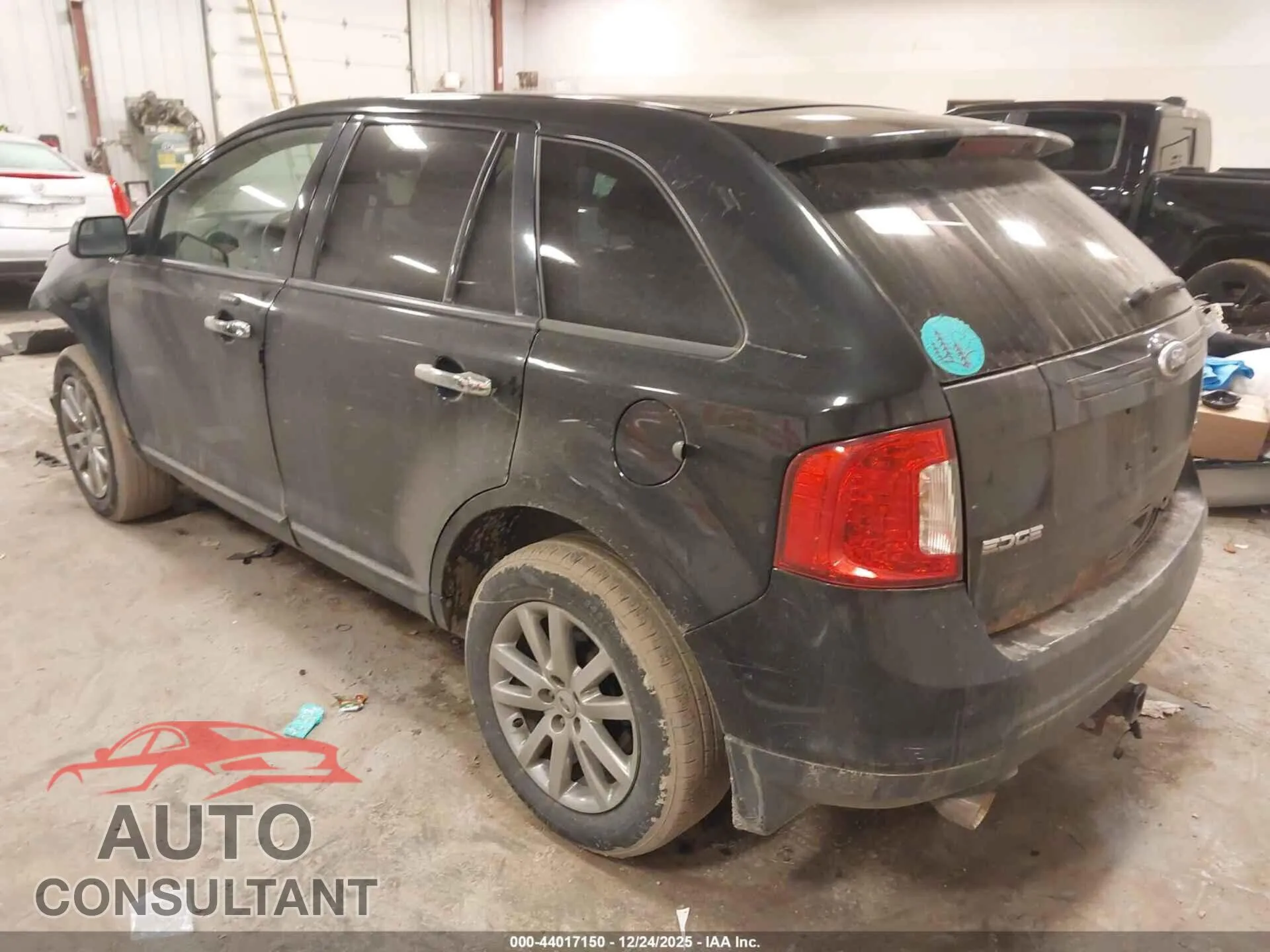 2011 FORD EDGE Damaged VIN 2FMDK4JC8BBA90023 – side profile