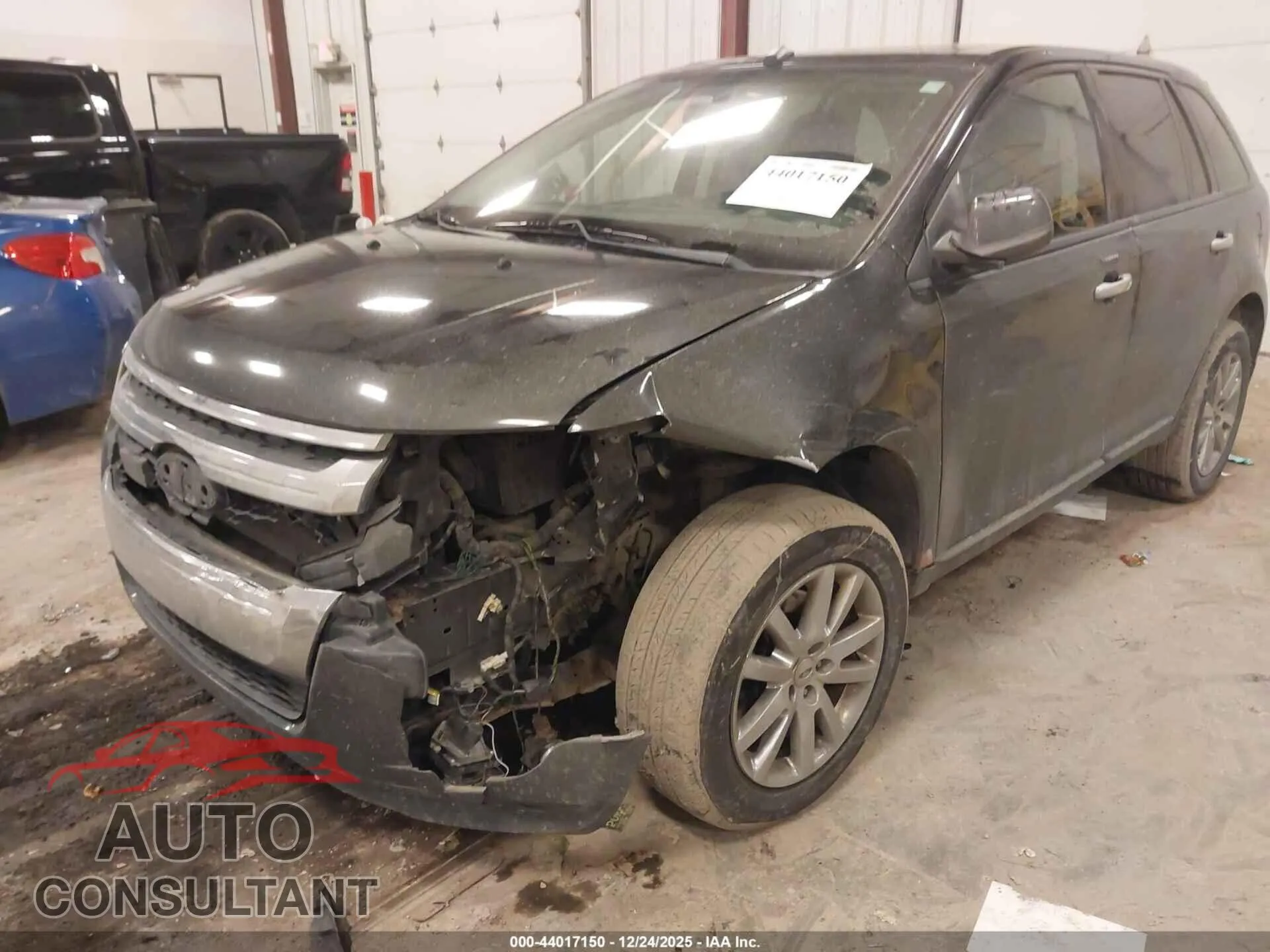 2011 FORD EDGE Damaged VIN 2FMDK4JC8BBA90023 – engine bay
