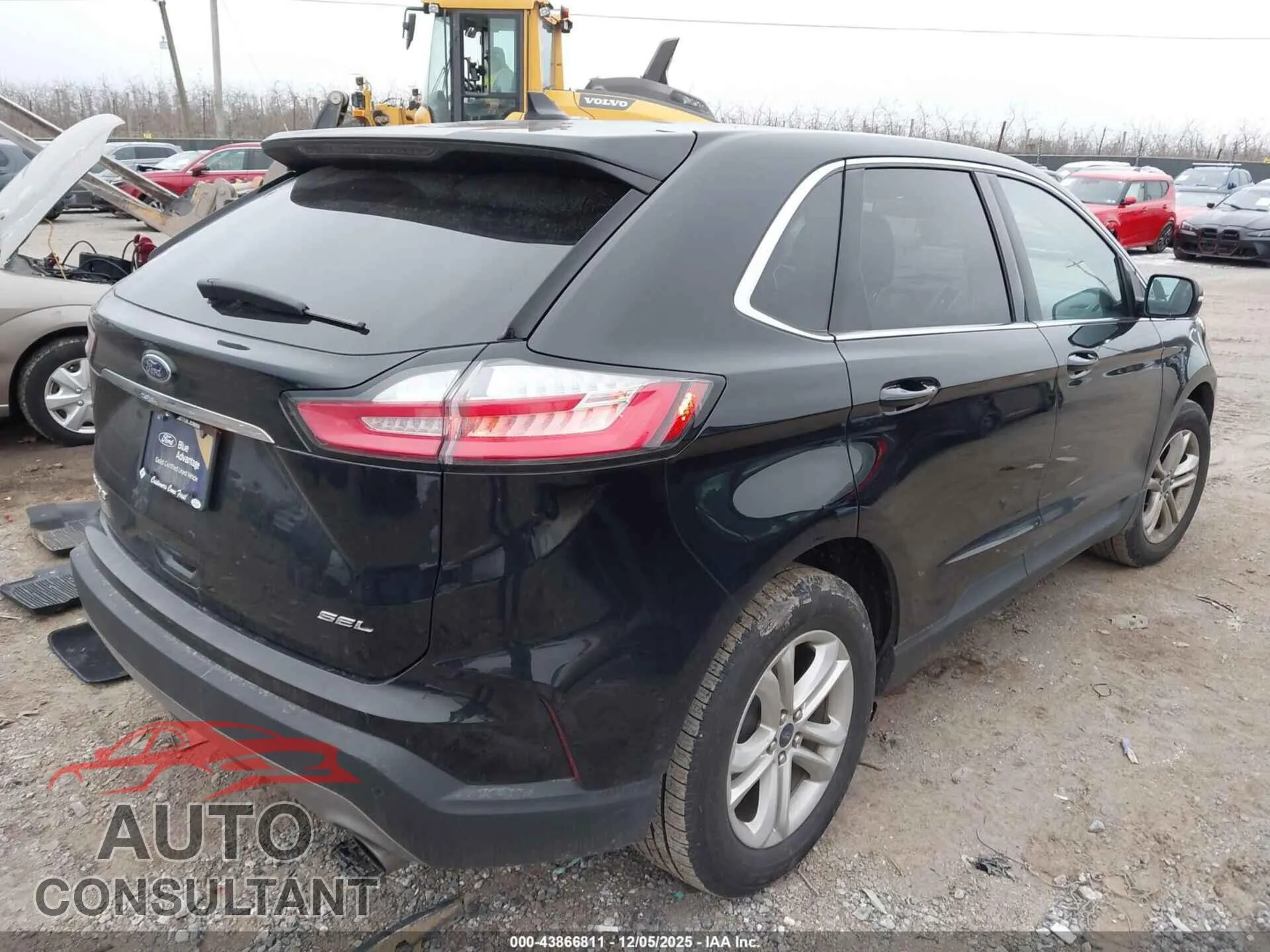 2020 FORD EDGE Damaged VIN 2FMPK3J95LBB61434 – dashboard