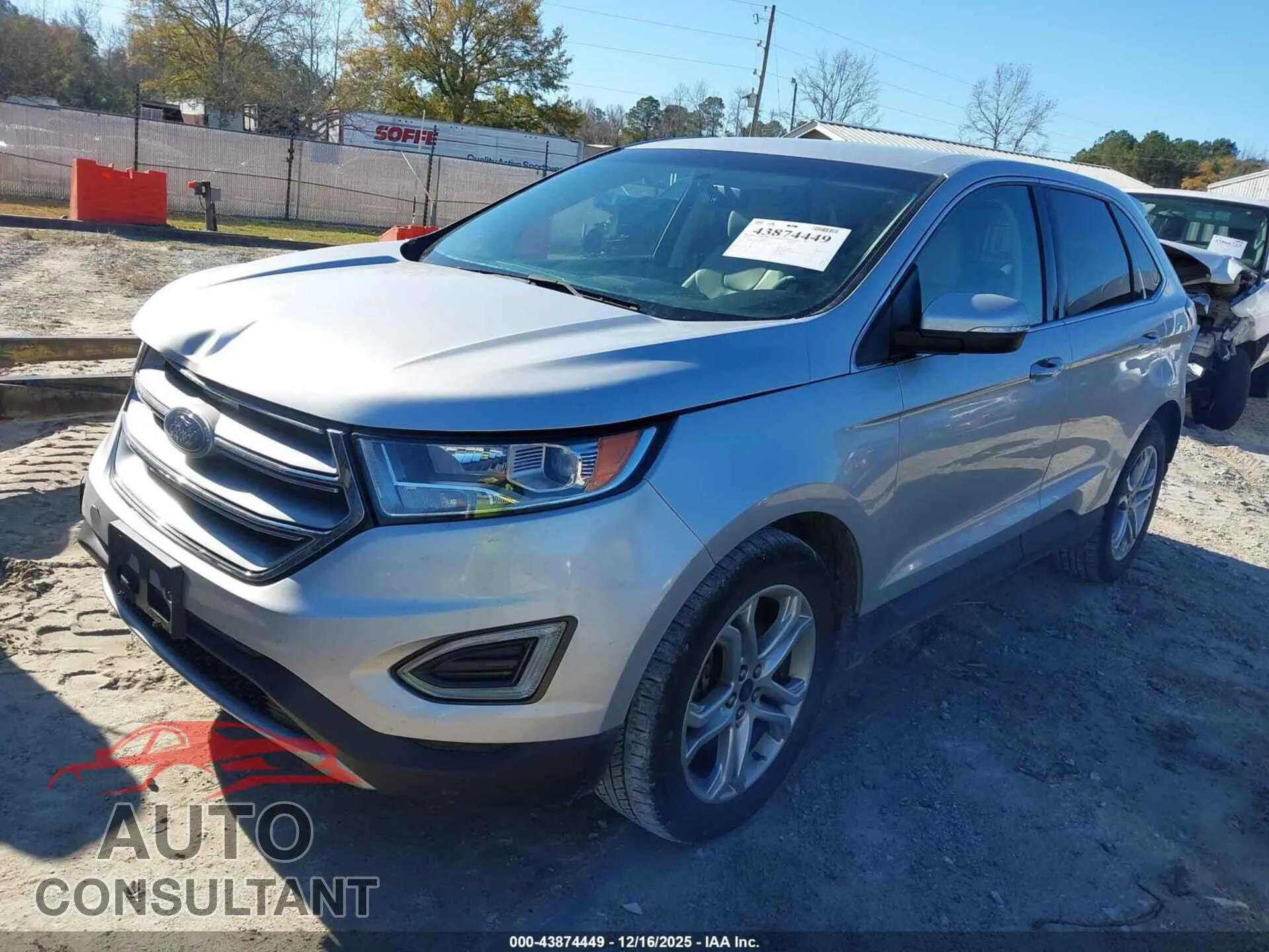 2018 FORD EDGE Damaged VIN 2FMPK3K84JBB87137 – rear exterior