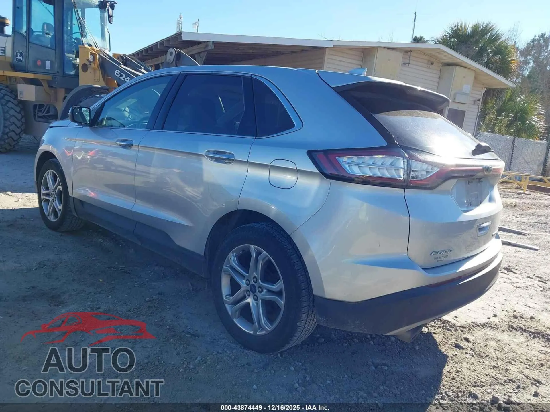 2018 FORD EDGE Damaged VIN 2FMPK3K84JBB87137 – side profile