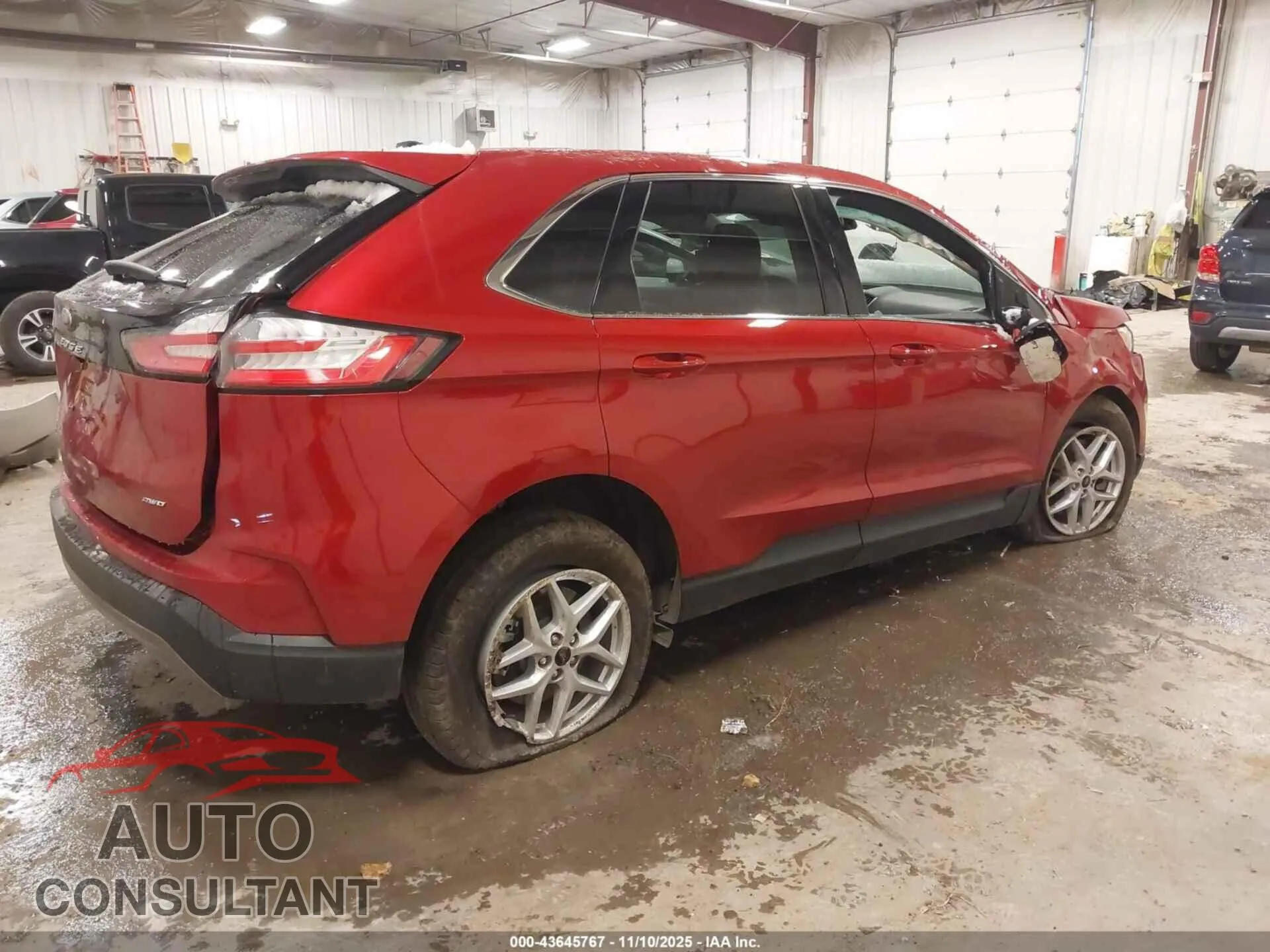 2024 FORD EDGE Damaged VIN 2FMPK4J90RBB07859 – dashboard