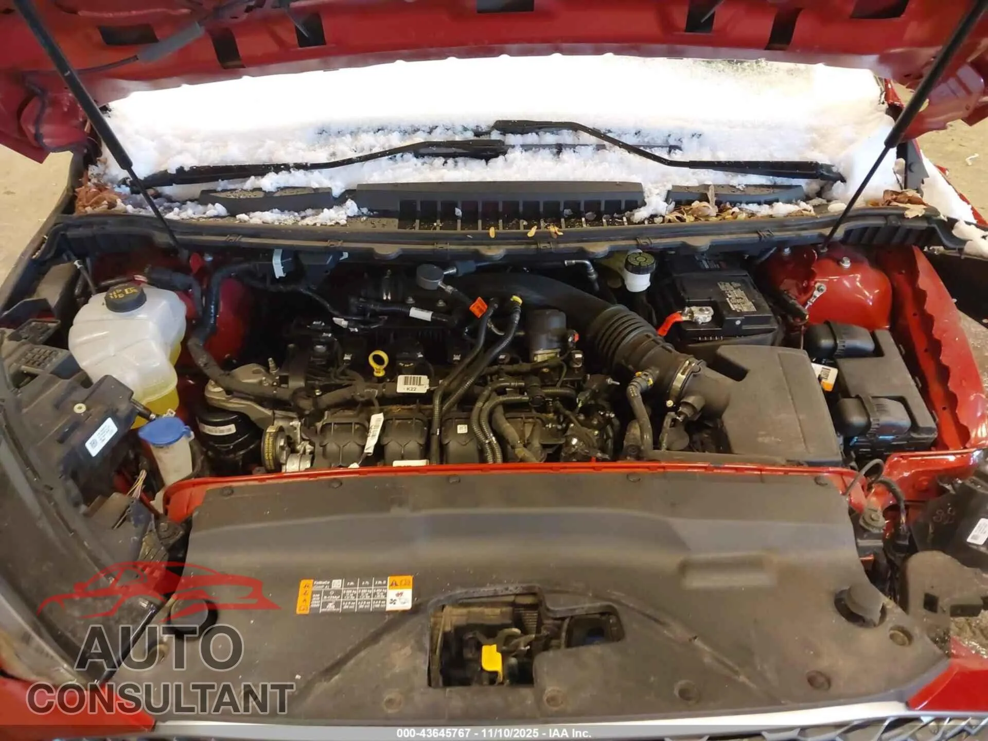 2024 FORD EDGE Damaged VIN 2FMPK4J90RBB07859 – odometer reading