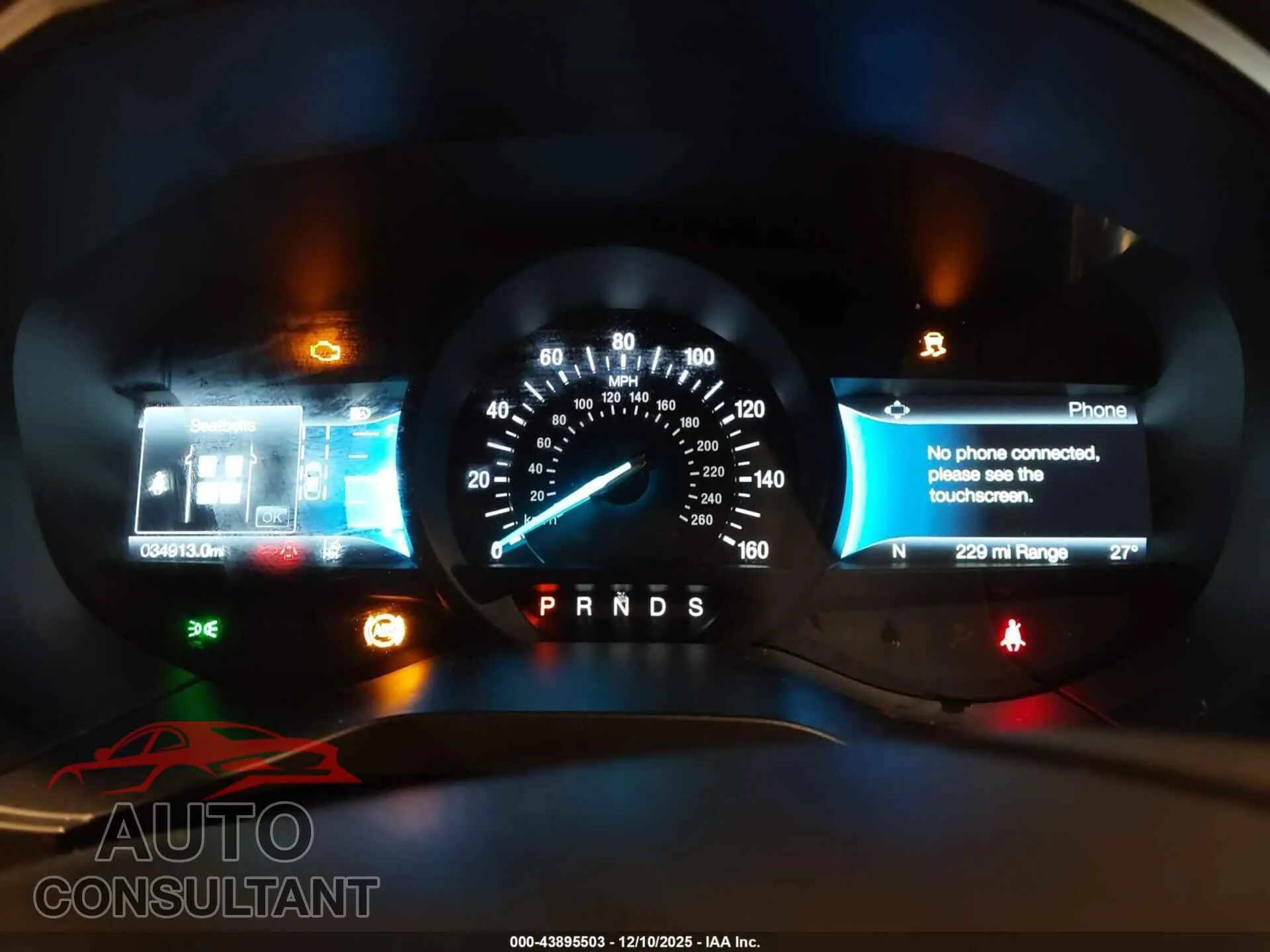 2023 FORD EDGE Damaged VIN 2FMPK4J91PBA15656 – exterior detail