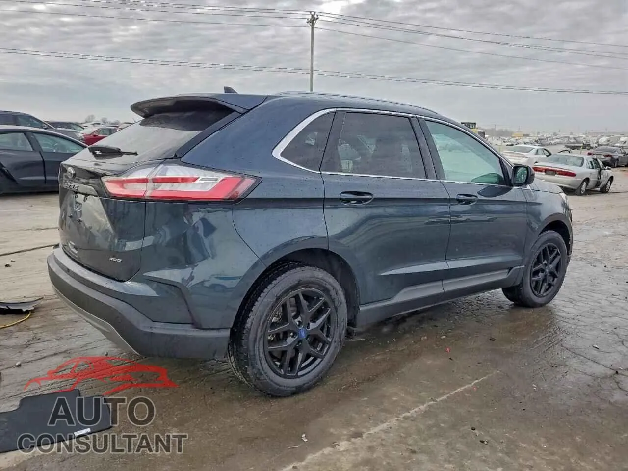 2022 FORD EDGE Damaged VIN 2FMPK4J92NBA82506 – side profile