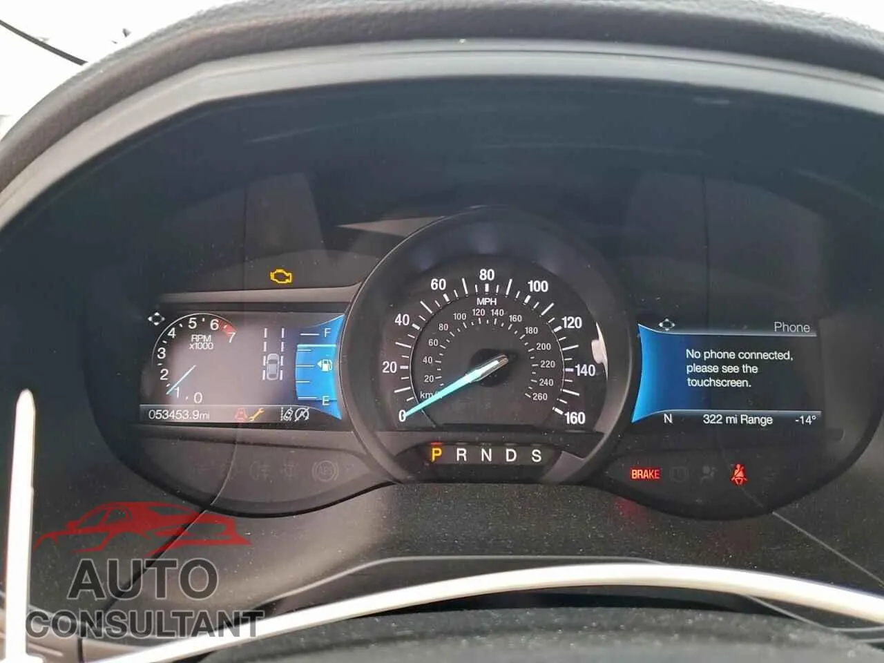 2022 FORD EDGE Damaged VIN 2FMPK4J92NBA82506 – trunk area