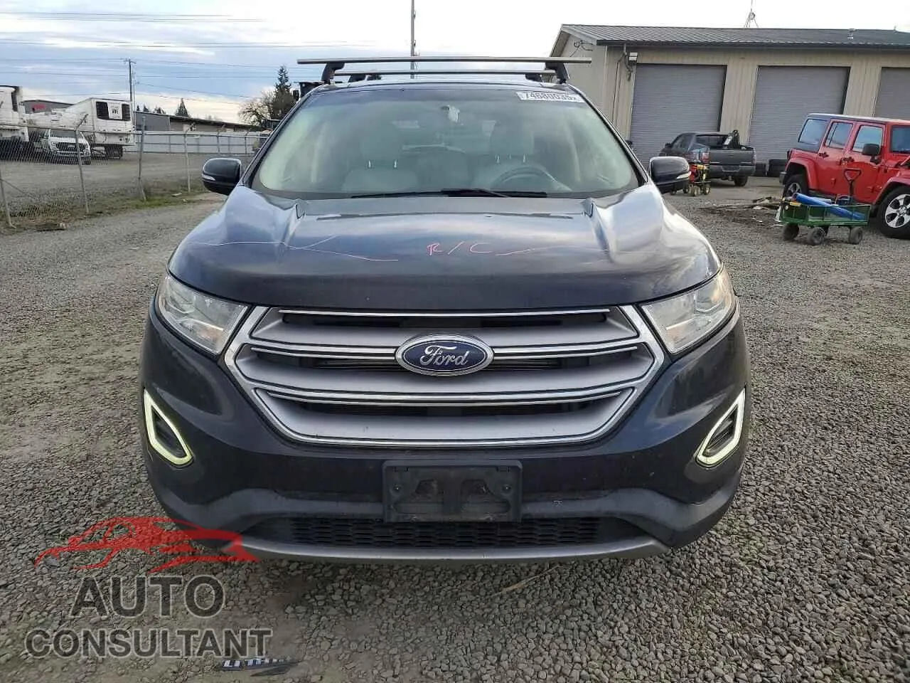 2017 FORD EDGE Damaged VIN 2FMPK4K82HBB62852 – interior seats