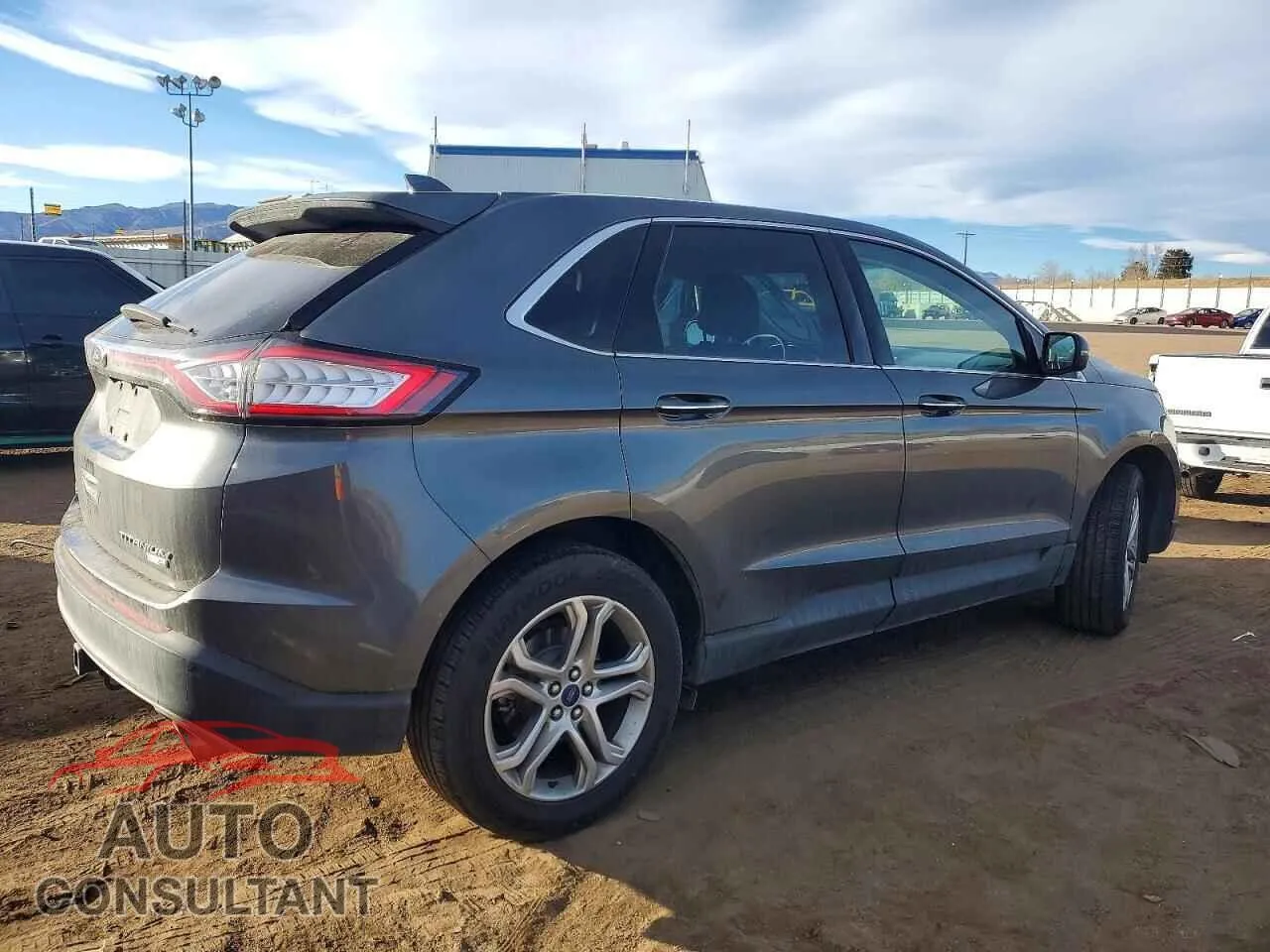 2017 FORD EDGE Damaged VIN 2FMPK4K90HBC12141 – side profile