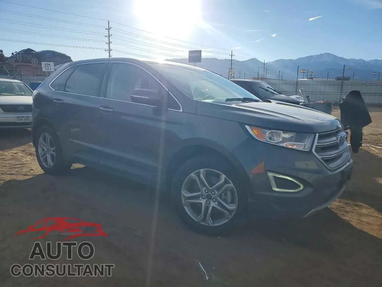 2017 FORD EDGE Damaged VIN 2FMPK4K90HBC12141 – dashboard