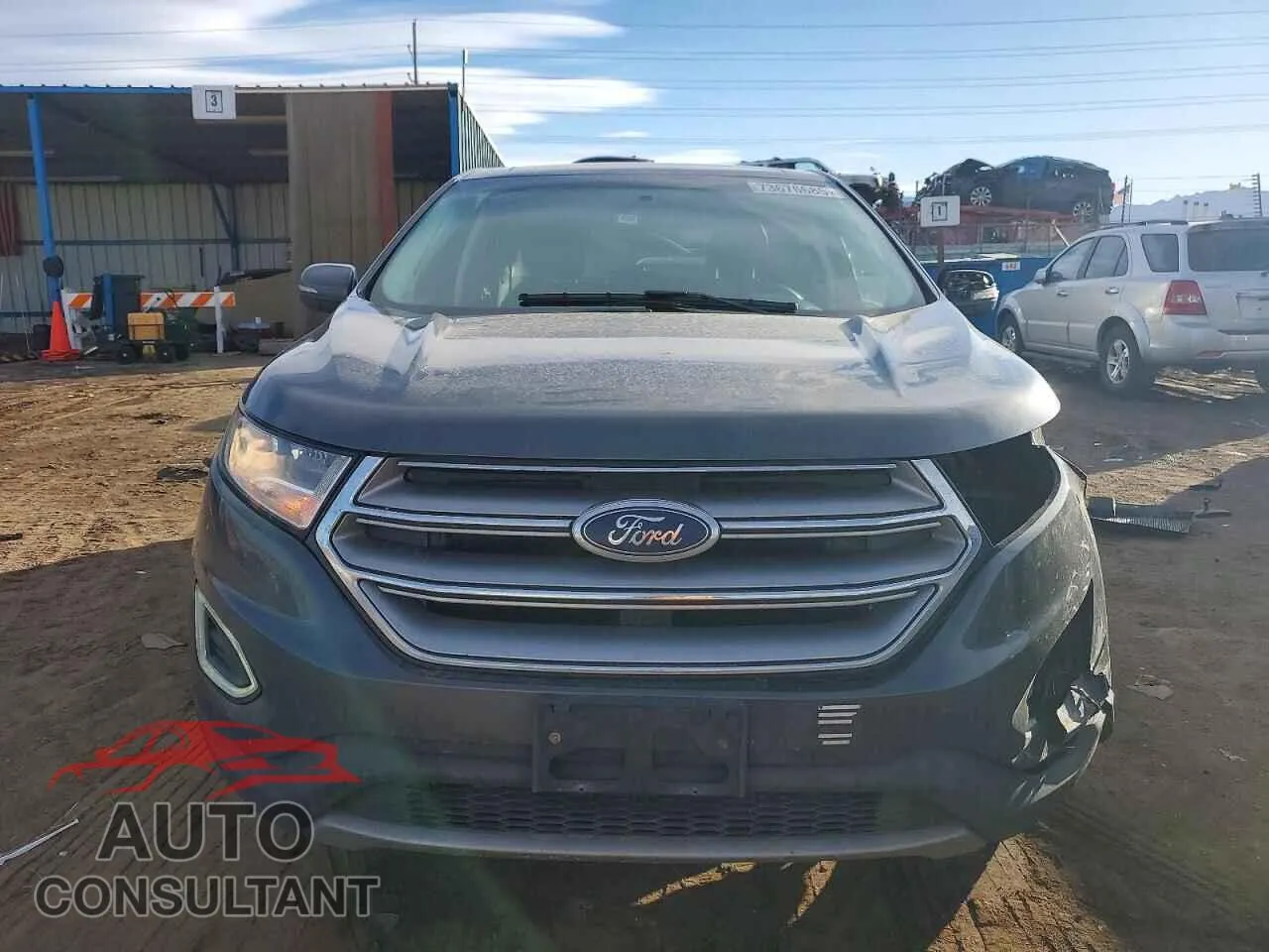 2017 FORD EDGE Damaged VIN 2FMPK4K90HBC12141 – interior seats