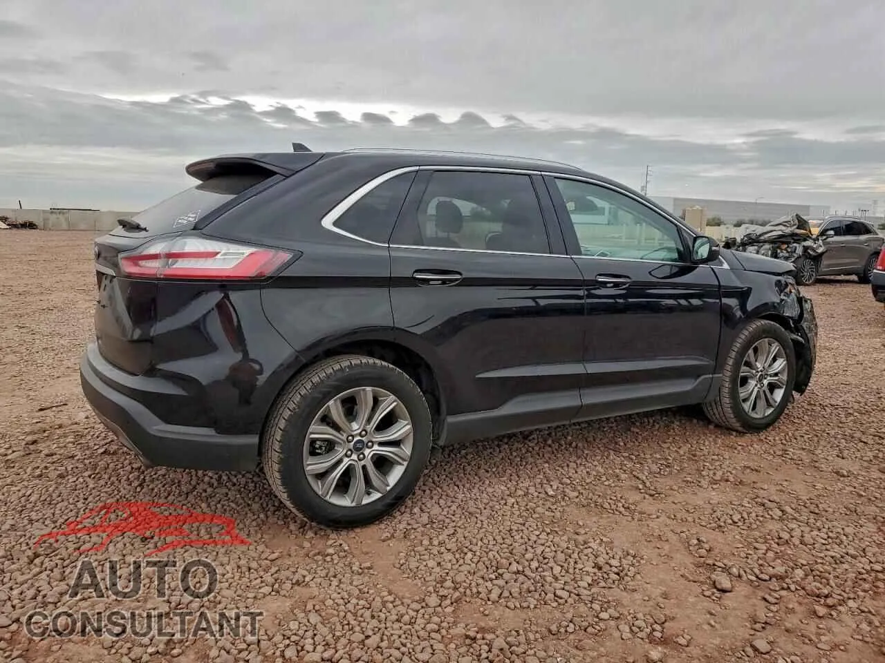 2019 FORD EDGE Damaged VIN 2FMPK4K90KBB53910 – side profile