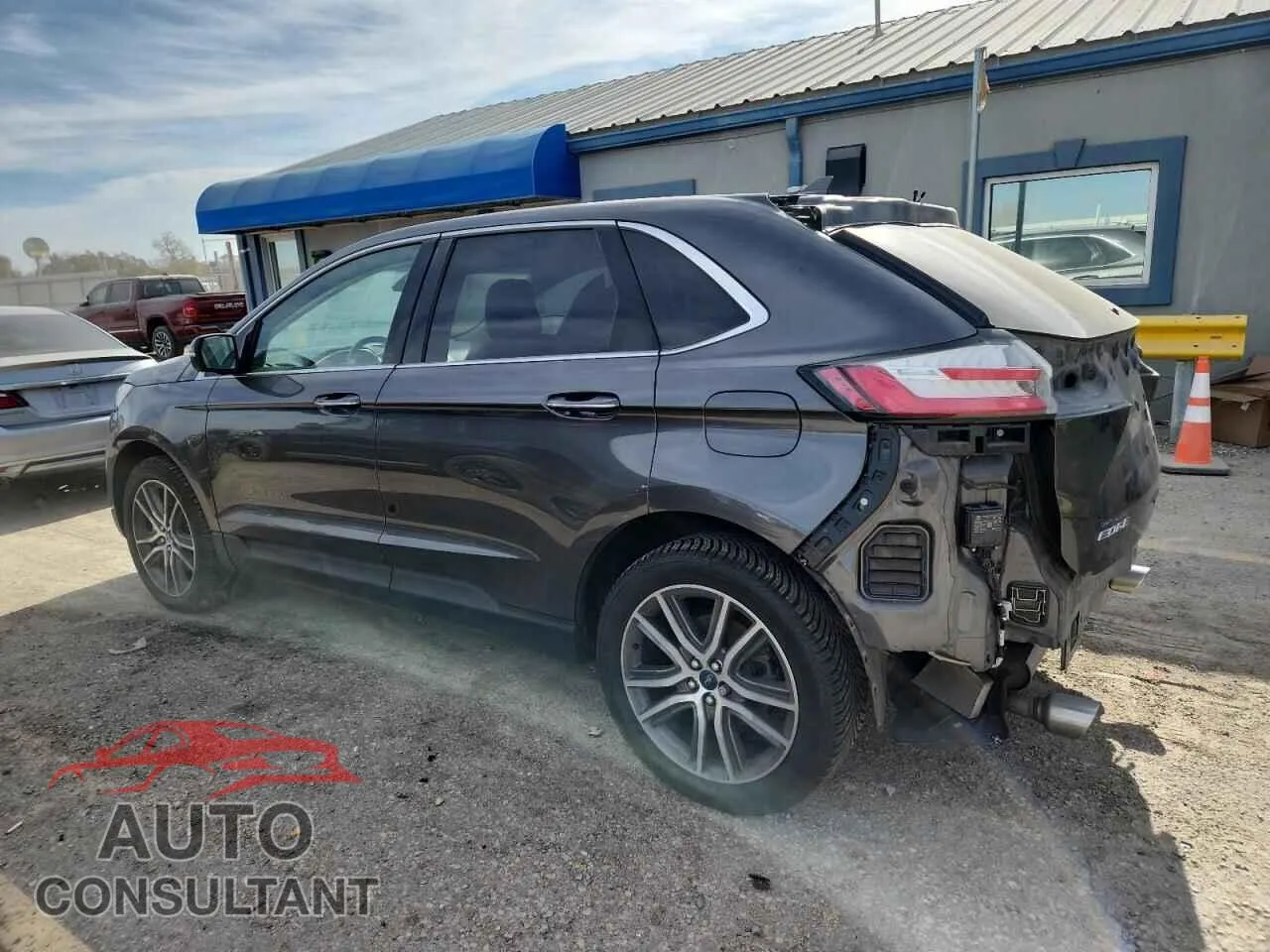 2020 FORD EDGE Damaged VIN 2FMPK4K91LBA83559 – rear exterior