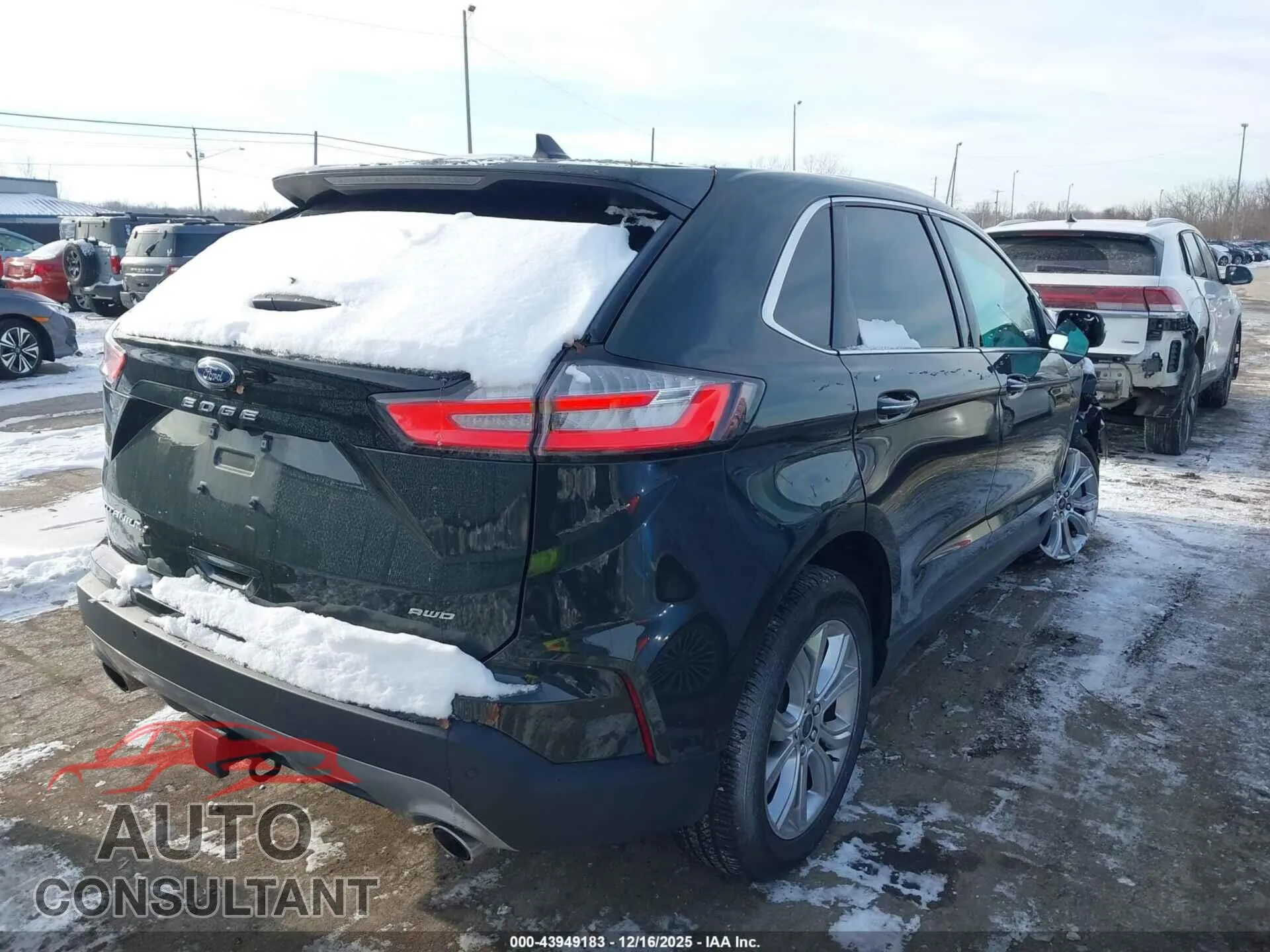 2024 FORD EDGE Damaged VIN 2FMPK4K94RBA53304 – dashboard