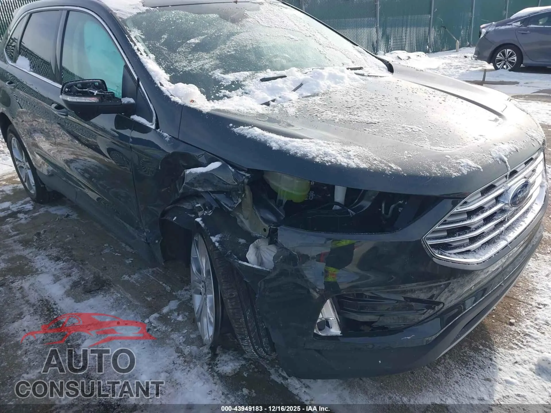 2024 FORD EDGE Damaged VIN 2FMPK4K94RBA53304 – engine bay