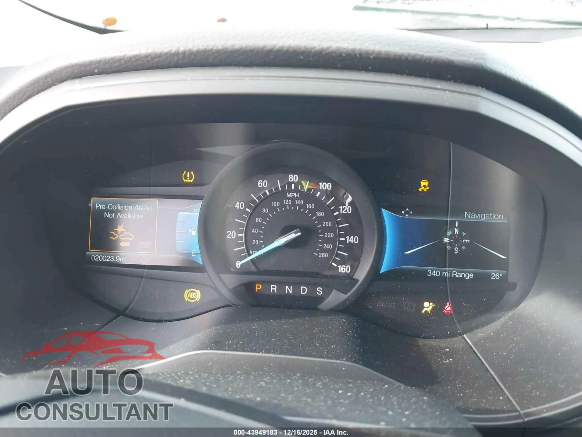 2024 FORD EDGE Damaged VIN 2FMPK4K94RBA53304 – exterior detail