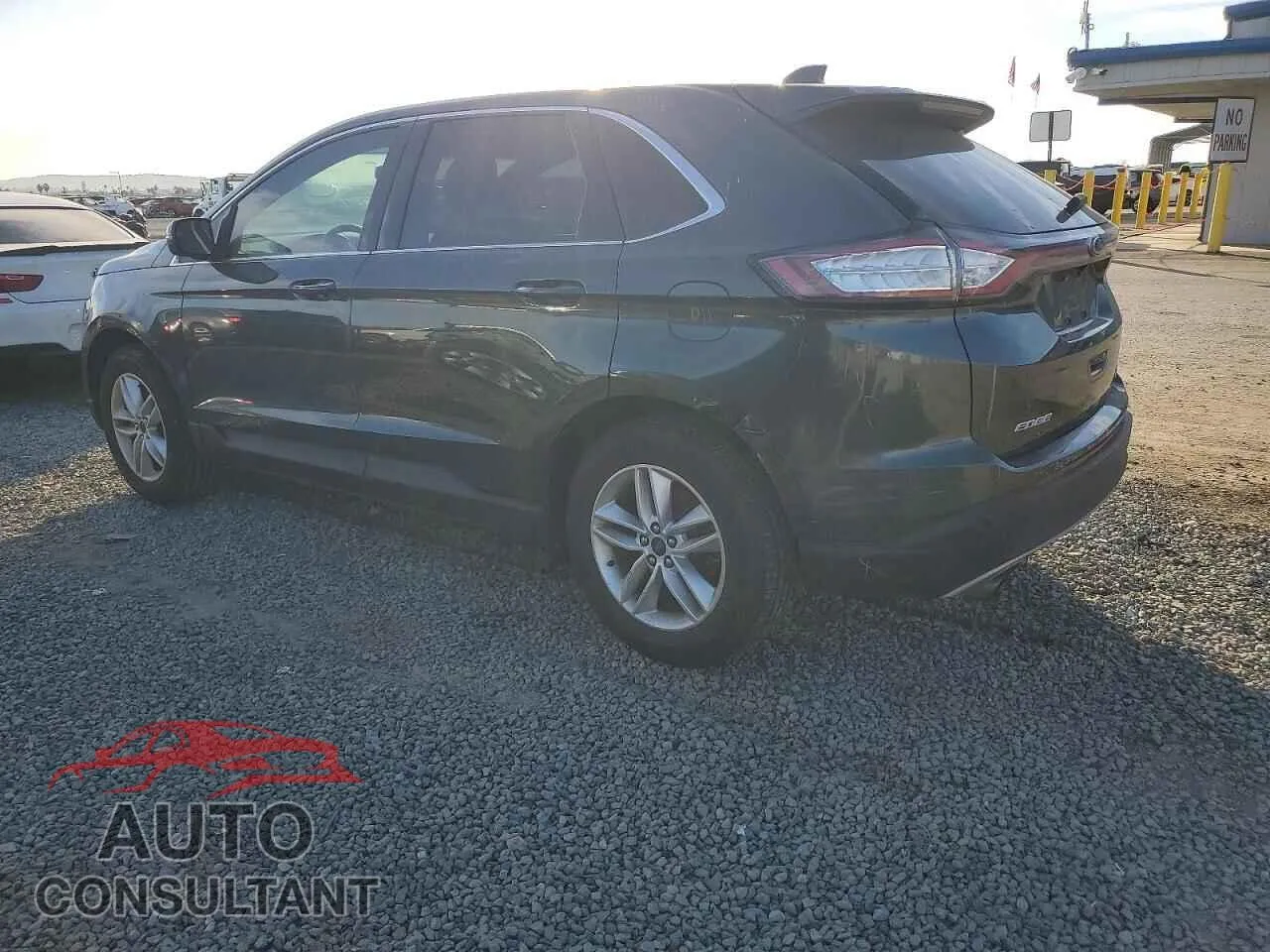 2015 FORD EDGE Damaged VIN 2FMTK3J90FBC34910 – rear exterior