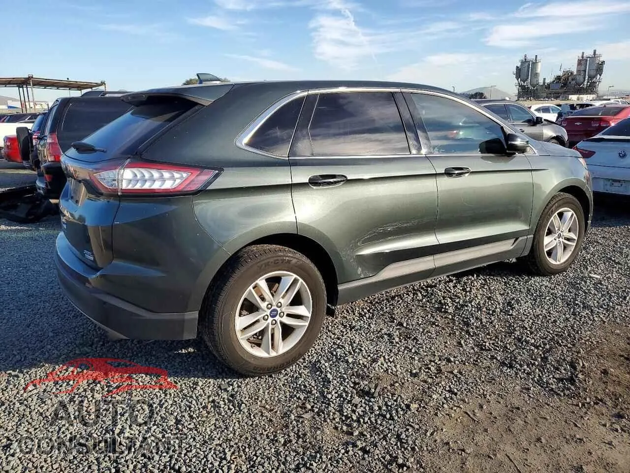 2015 FORD EDGE Damaged VIN 2FMTK3J90FBC34910 – side profile