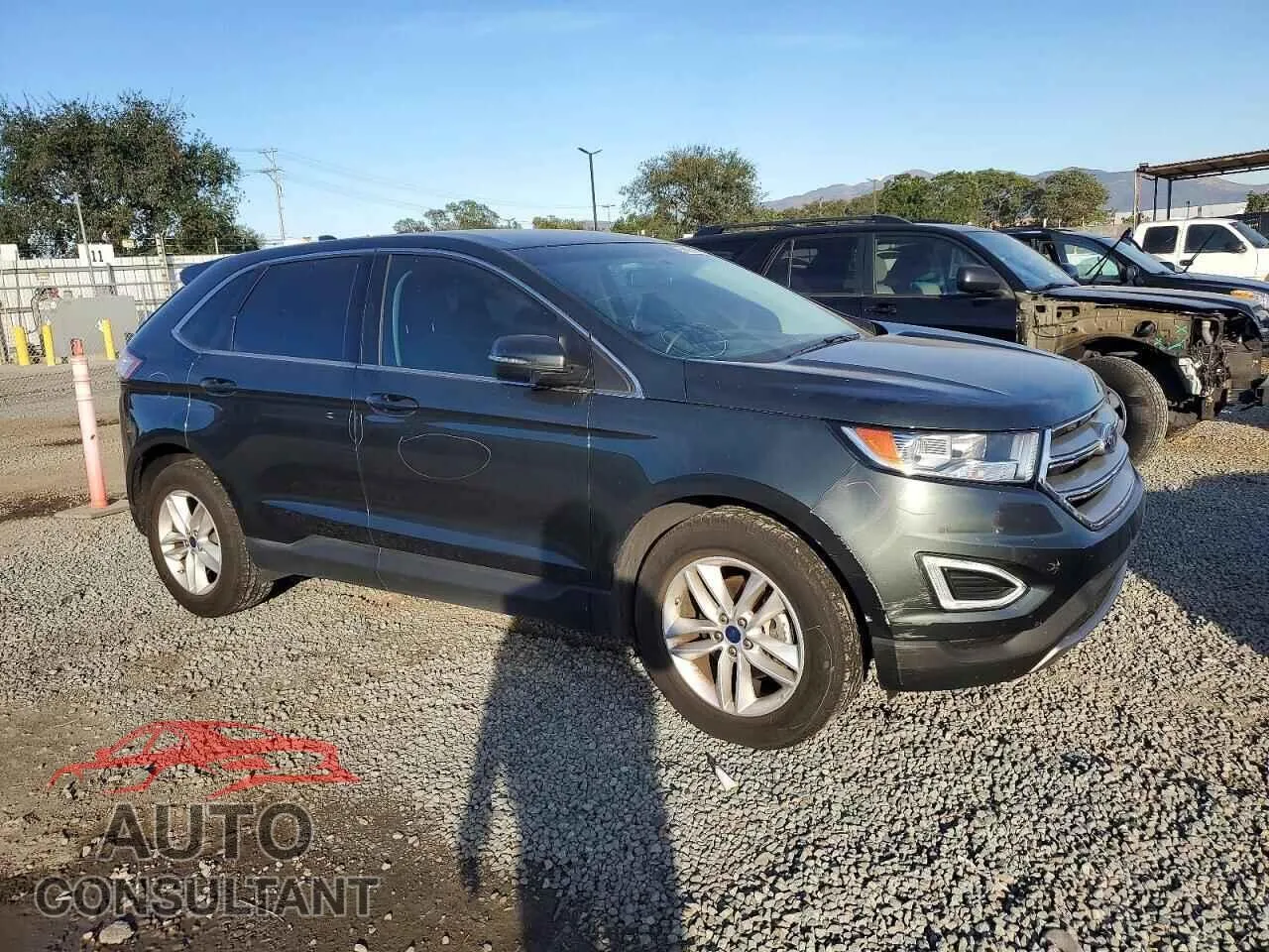 2015 FORD EDGE Damaged VIN 2FMTK3J90FBC34910 – dashboard