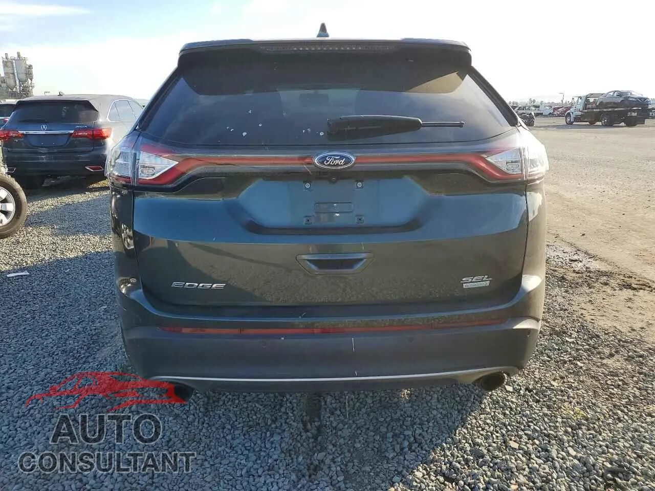 2015 FORD EDGE Damaged VIN 2FMTK3J90FBC34910 – engine bay