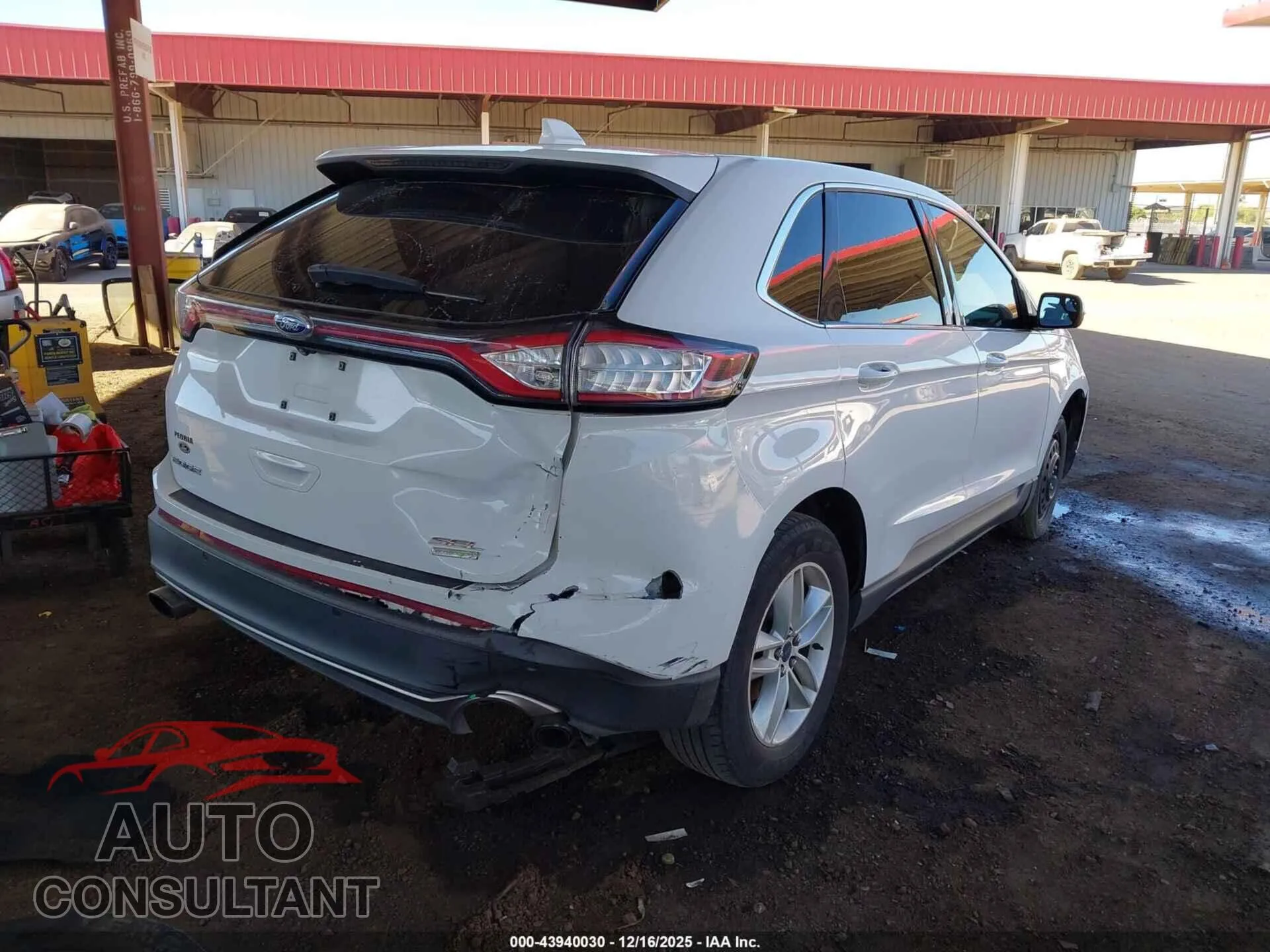 2015 FORD EDGE Damaged VIN 2FMTK3J93FBC21066 – dashboard