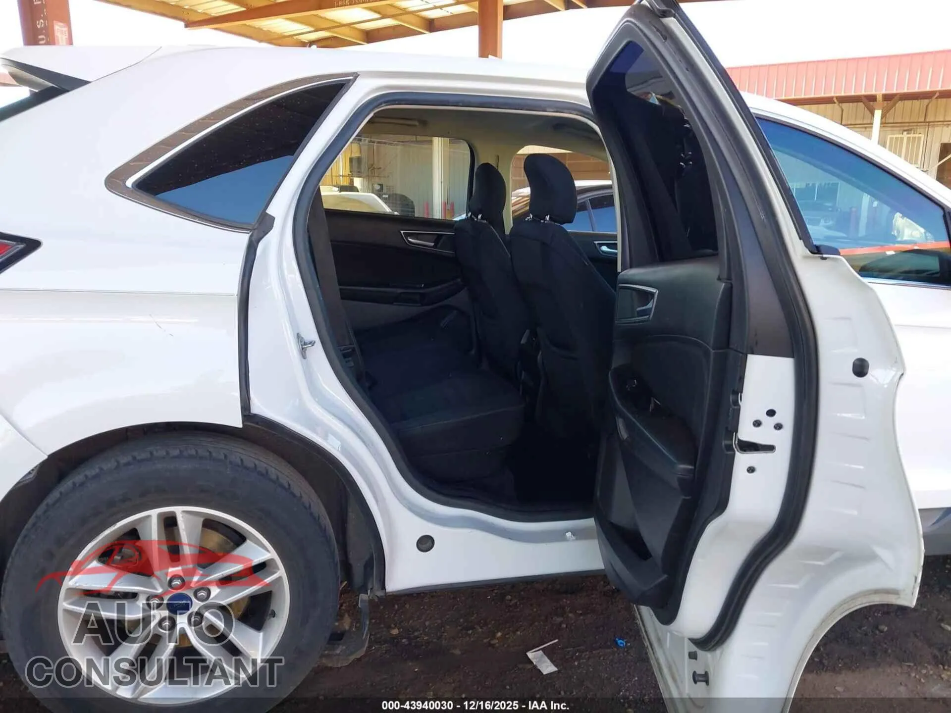 2015 FORD EDGE Damaged VIN 2FMTK3J93FBC21066 – undercarriage