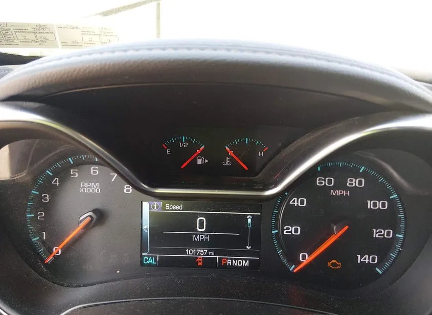 2017 CHEVROLET Impala Used VIN 2G1105S35H9164301 – dashboard