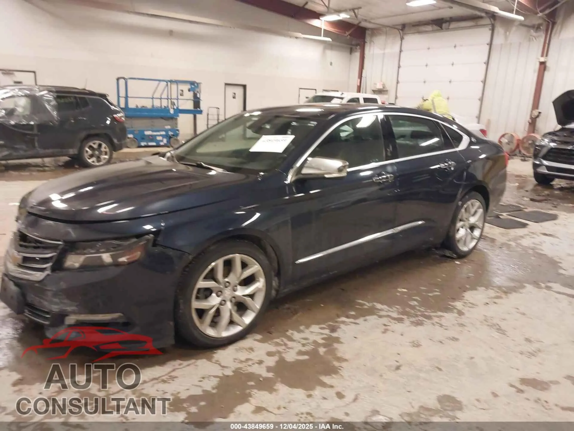 2019 CHEVROLET IMPALA Damaged VIN 2G1105S37K9111140 – rear exterior