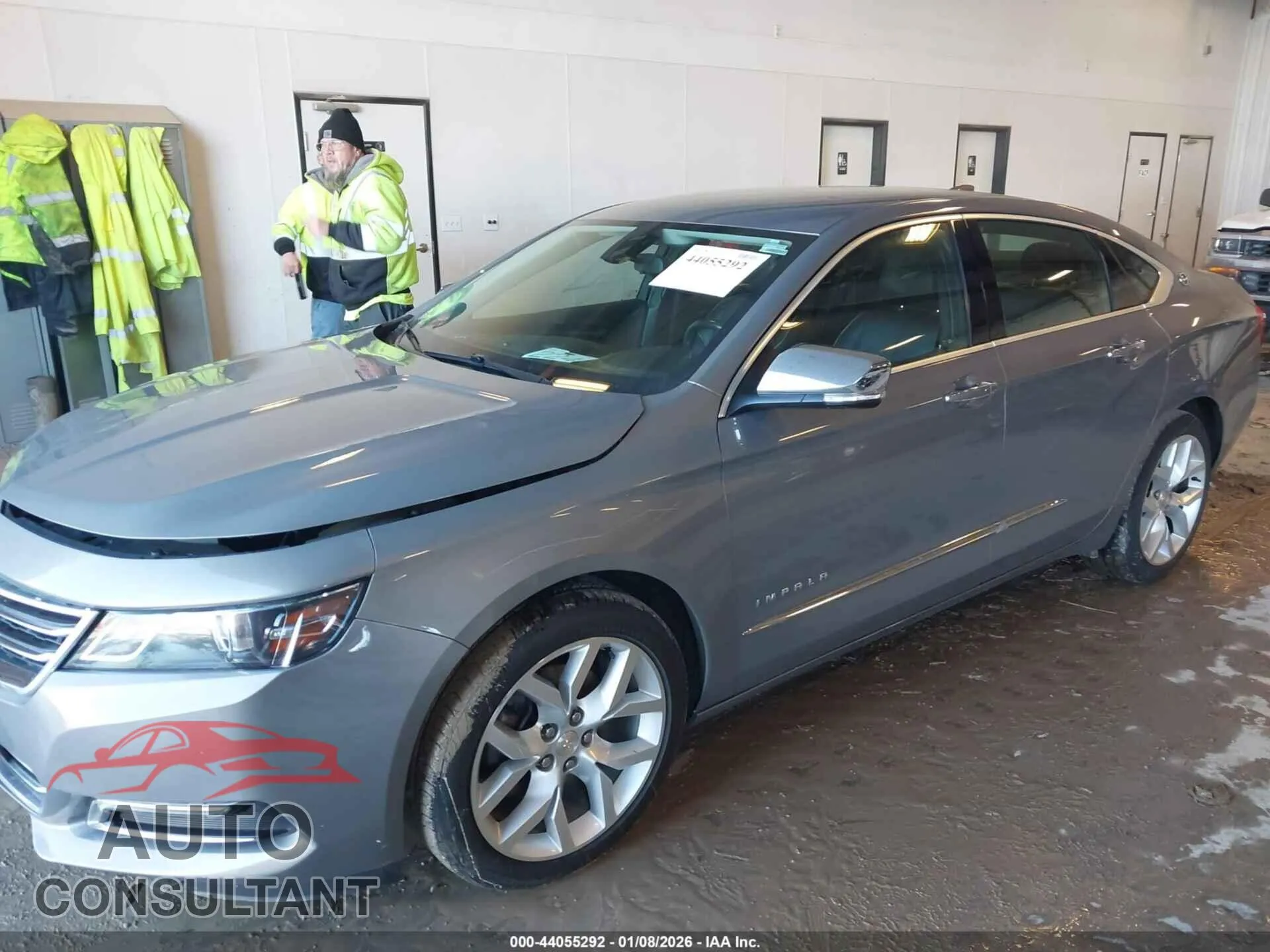2018 CHEVROLET IMPALA Damaged VIN 2G1125S35J9135123 – rear exterior