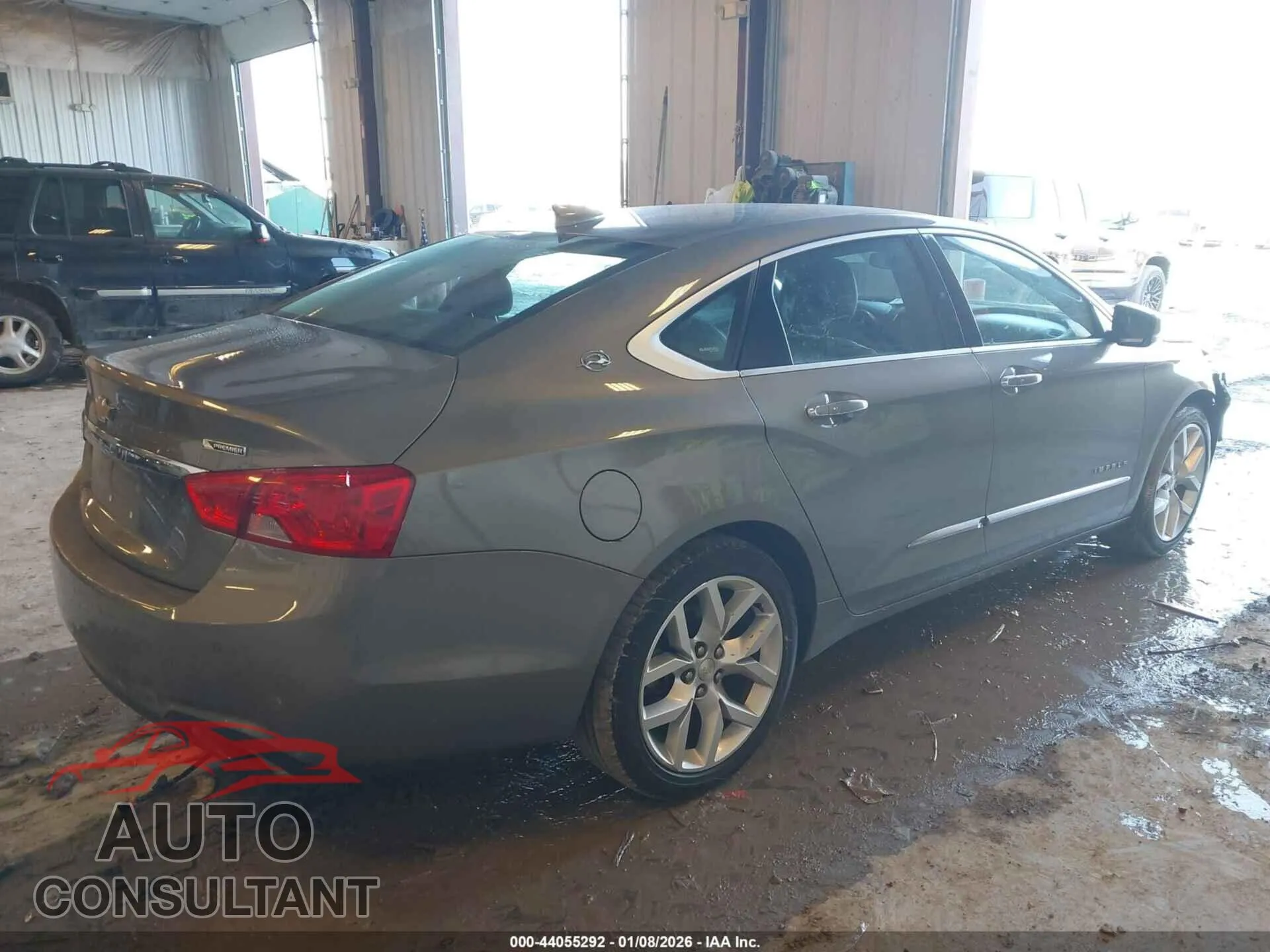 2018 CHEVROLET IMPALA Damaged VIN 2G1125S35J9135123 – dashboard