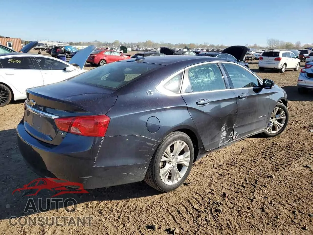 2014 CHEVROLET IMPALA Damaged VIN 2G1125S39E9199090 – side profile