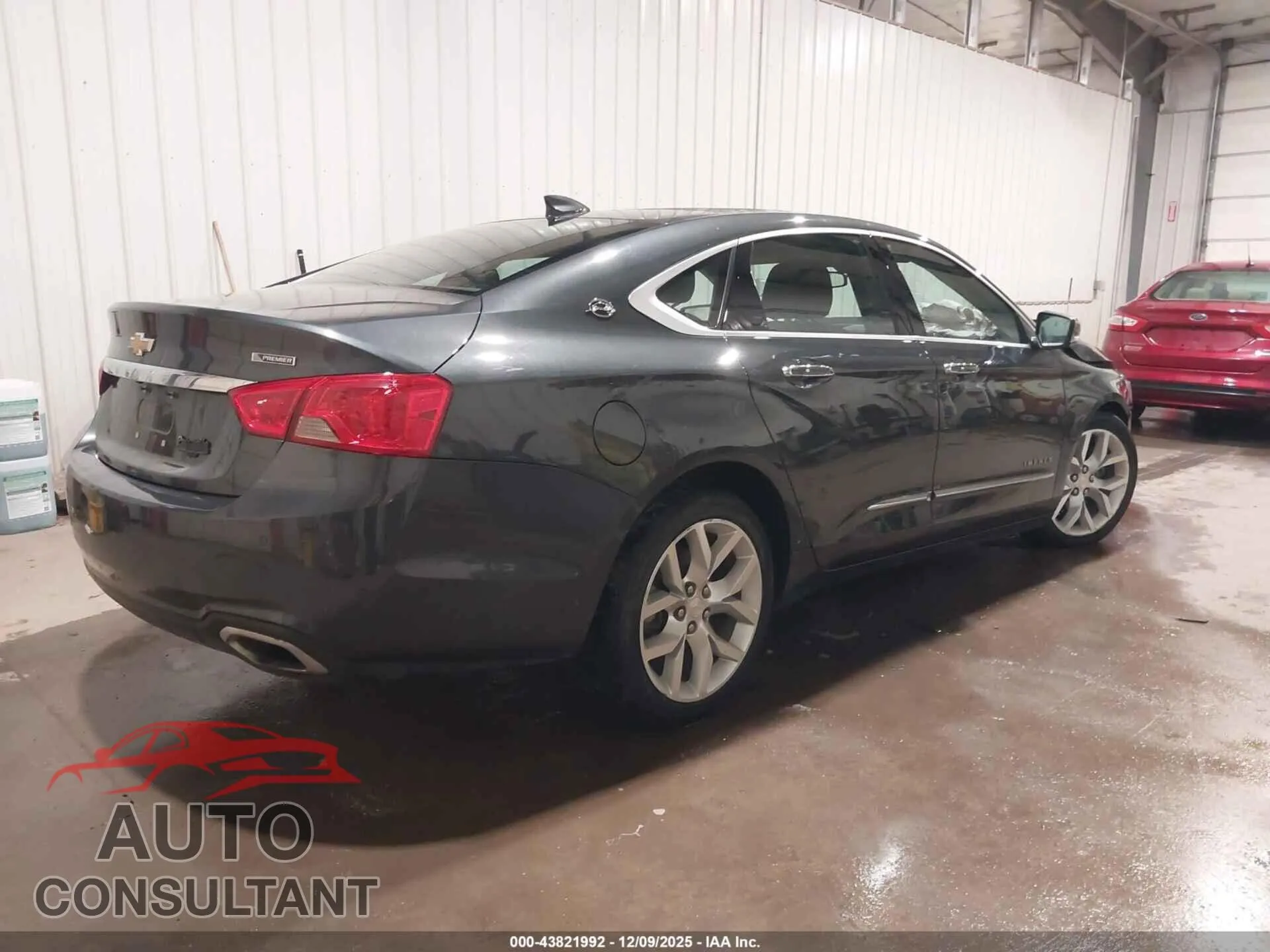 2018 CHEVROLET IMPALA Damaged VIN 2G1125S39J9121032 – dashboard