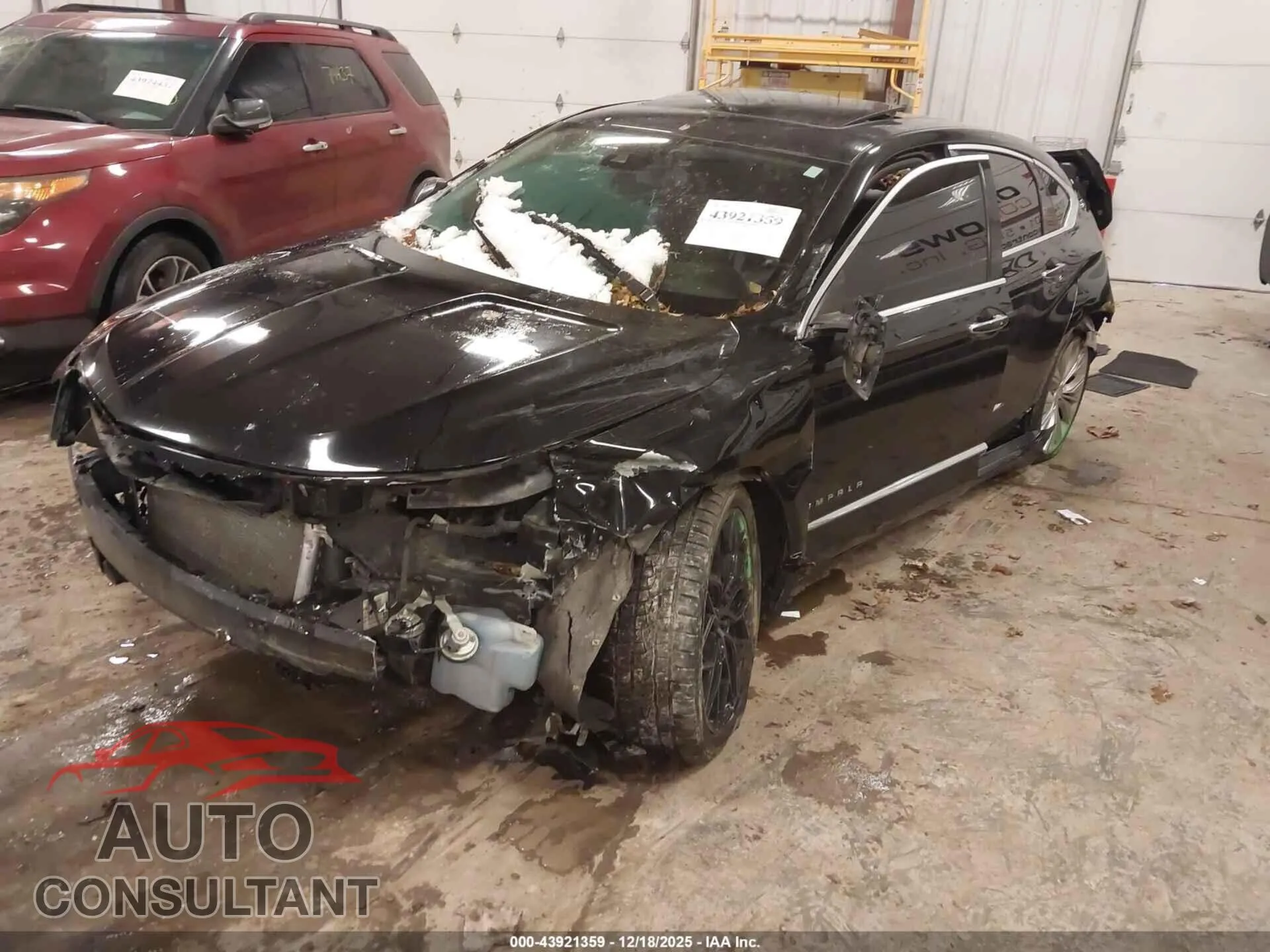 2015 CHEVROLET IMPALA Damaged VIN 2G1165S33F9147976 – rear exterior