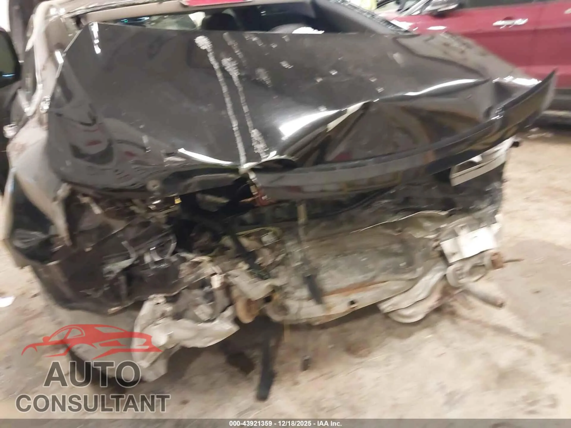 2015 CHEVROLET IMPALA Damaged VIN 2G1165S33F9147976 – engine bay