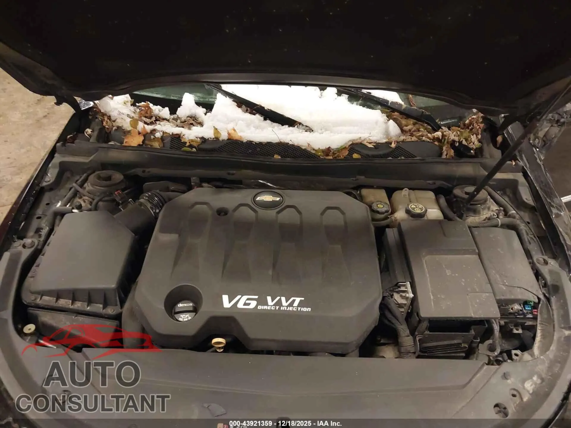 2015 CHEVROLET IMPALA Damaged VIN 2G1165S33F9147976 – odometer reading
