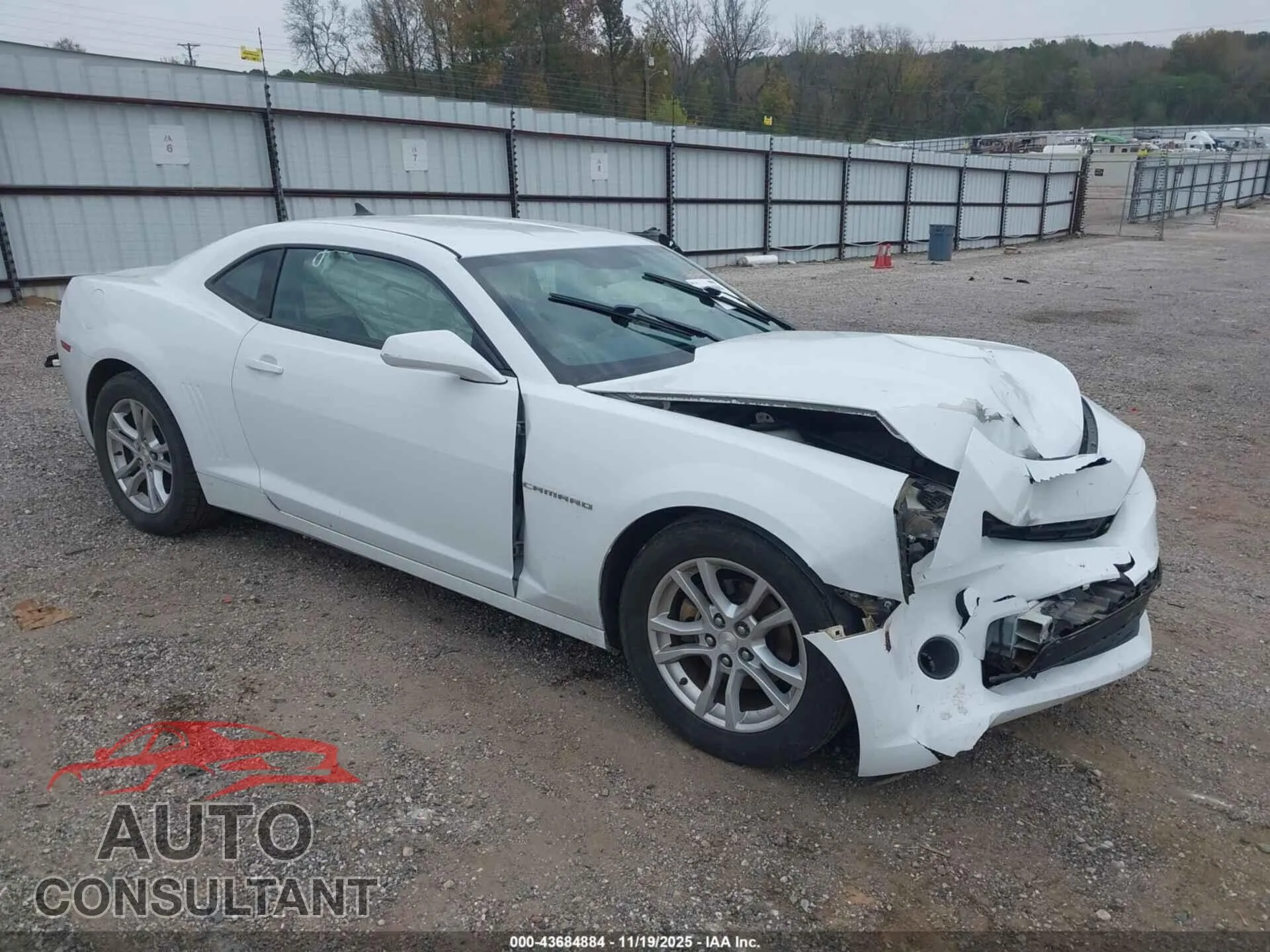 2014 CHEVROLET CAMARO VIN 2G1FA1E3XE9213396