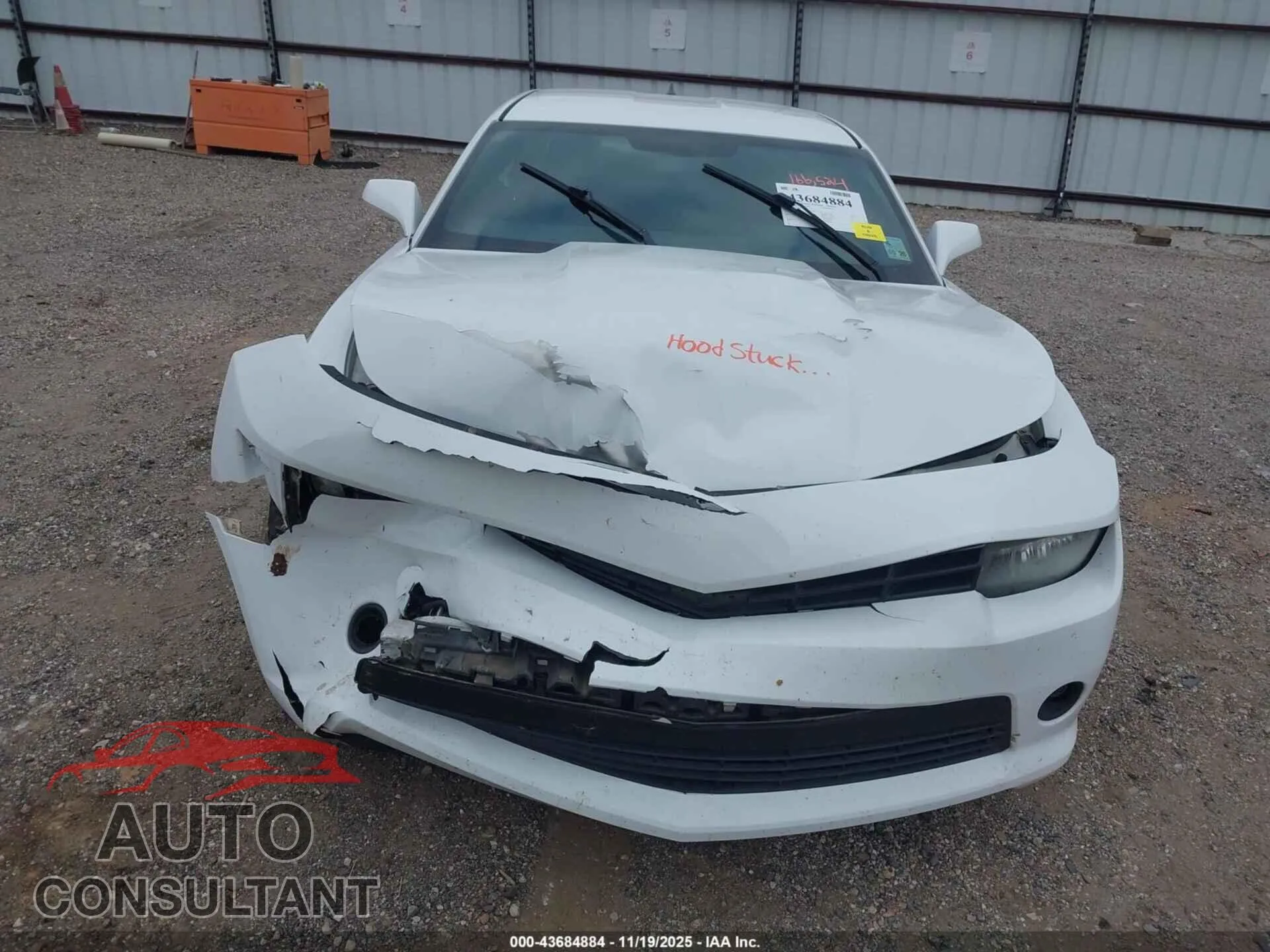 2014 CHEVROLET CAMARO Damaged VIN 2G1FA1E3XE9213396 – odometer reading