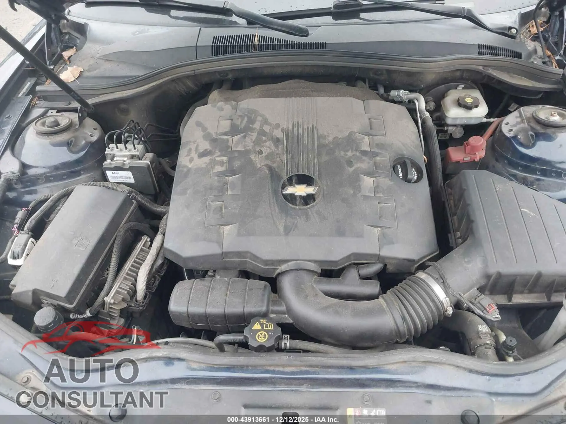 2012 CHEVROLET CAMARO Damaged VIN 2G1FC1E3XC9166572 – odometer reading