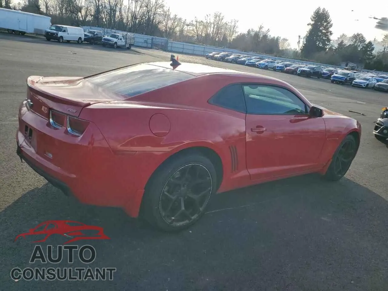 2010 CHEVROLET CAMARO Damaged VIN 2G1FC1EV0A9136396 – side profile