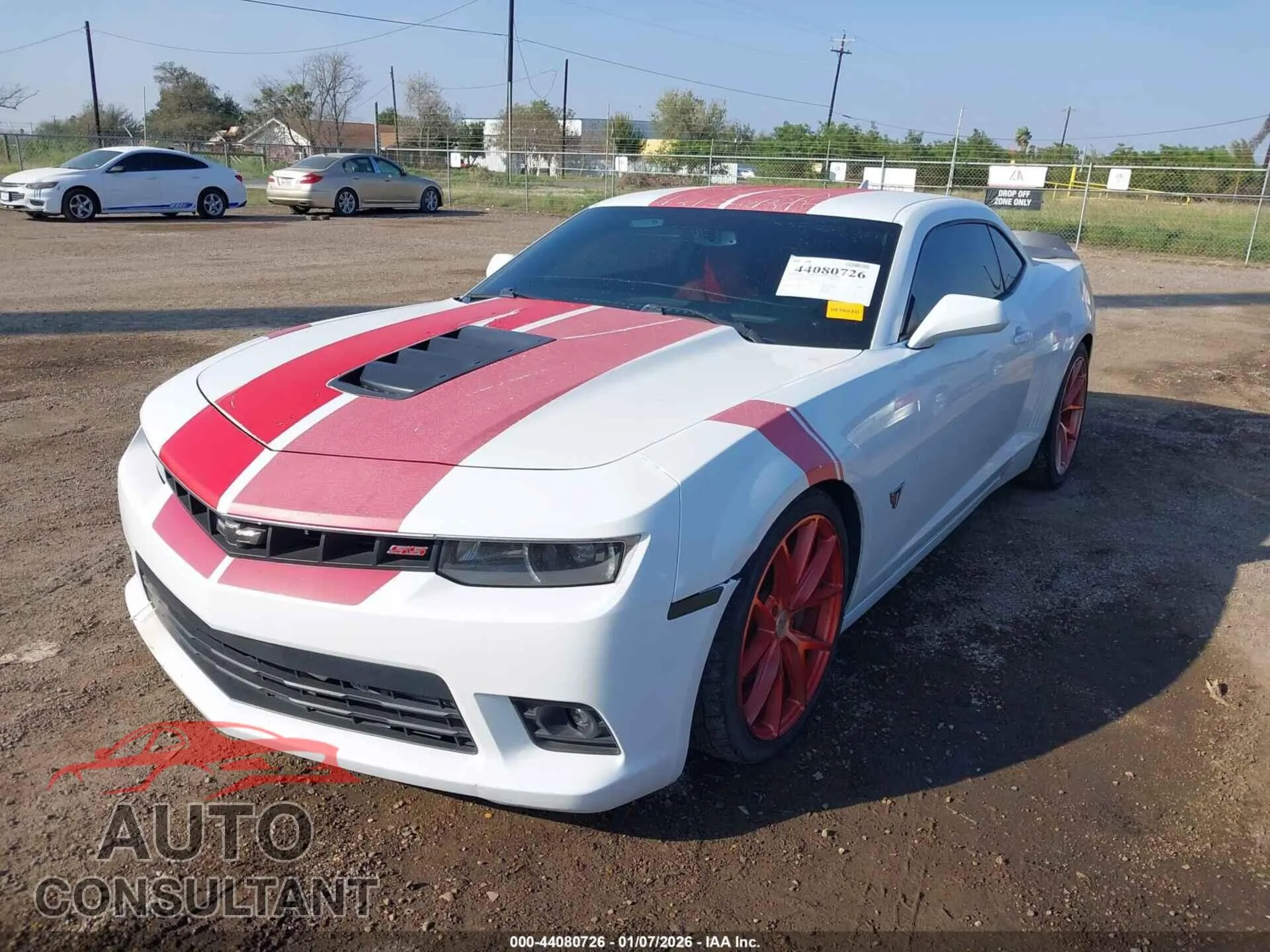 2015 CHEVROLET CAMARO Damaged VIN 2G1FK1EJ9F9216965 – engine bay