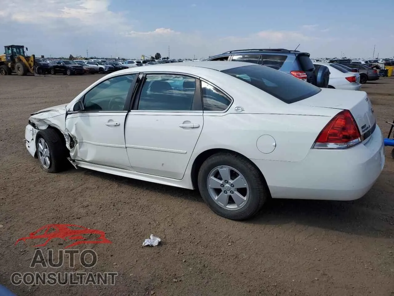 2009 CHEVROLET IMPALA Damaged VIN 2G1WT57K991109427 – rear exterior
