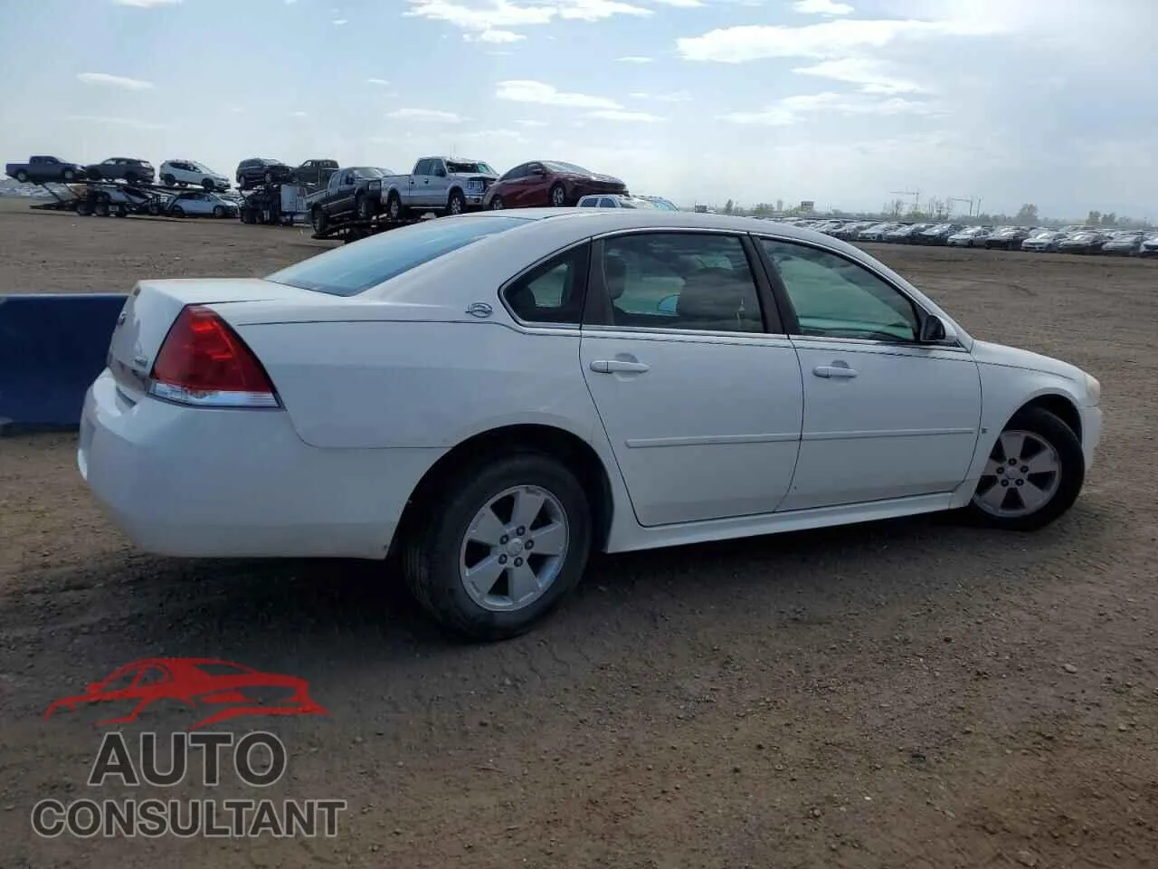 2009 CHEVROLET IMPALA Damaged VIN 2G1WT57K991109427 – side profile