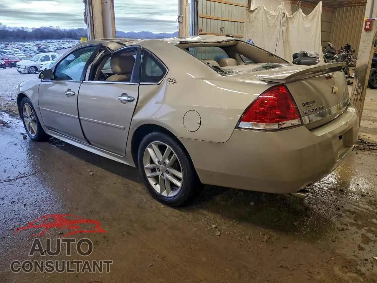 2009 CHEVROLET IMPALA Damaged VIN 2G1WU57M991196423 – rear exterior