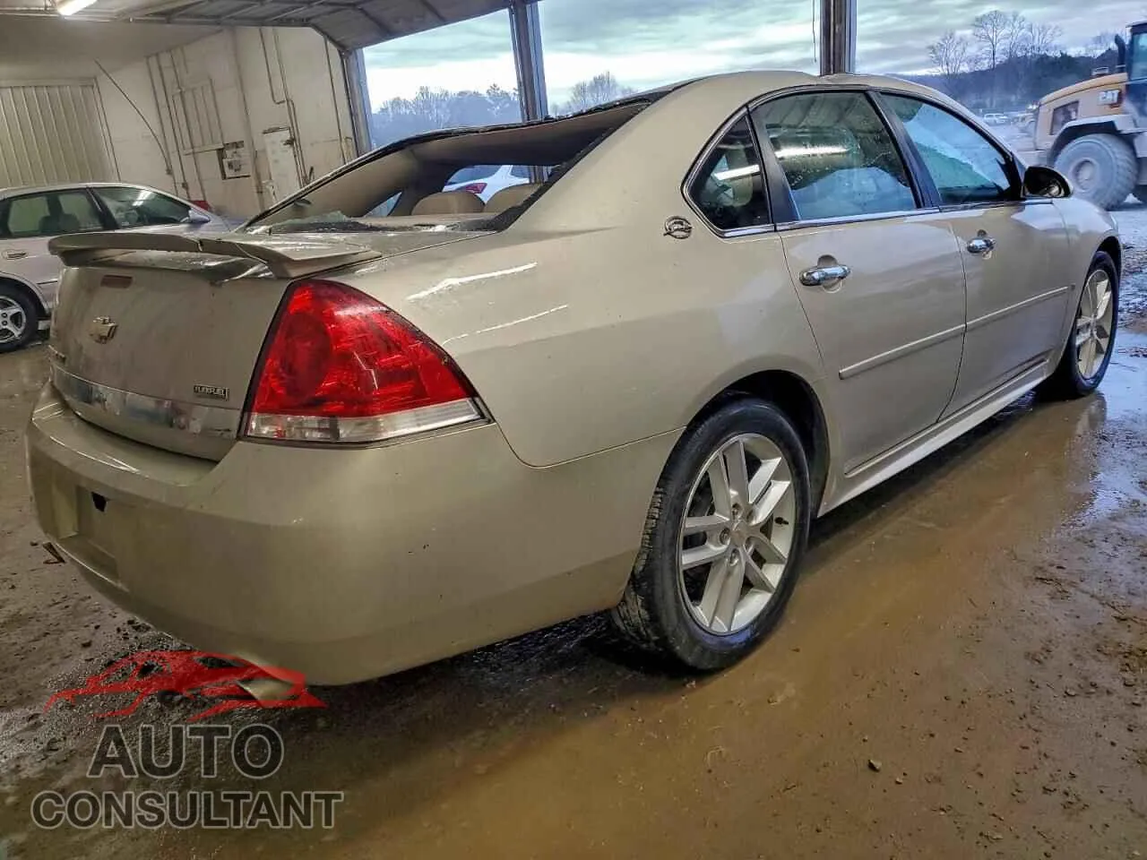 2009 CHEVROLET IMPALA Damaged VIN 2G1WU57M991196423 – side profile