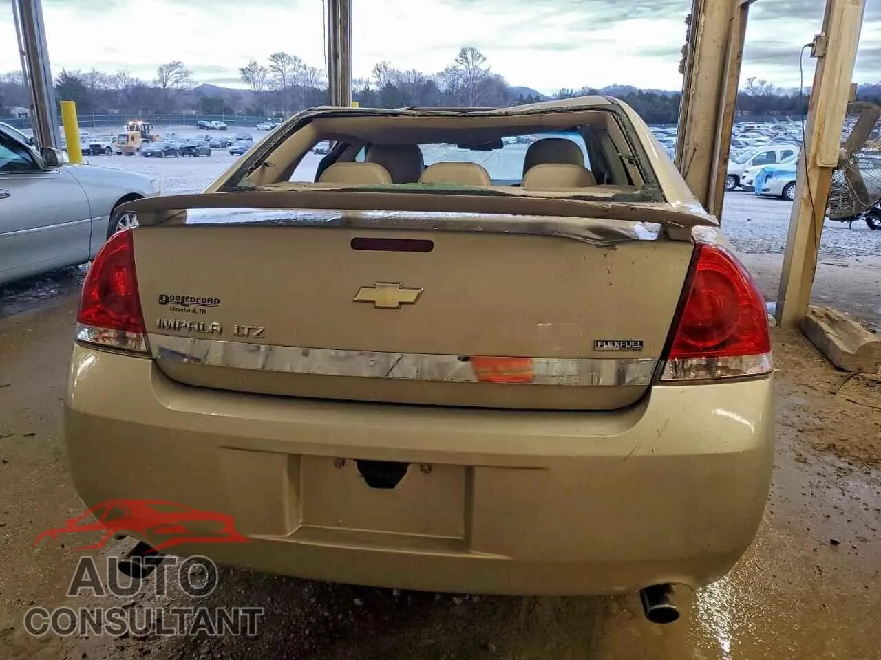 2009 CHEVROLET IMPALA Damaged VIN 2G1WU57M991196423 – engine bay