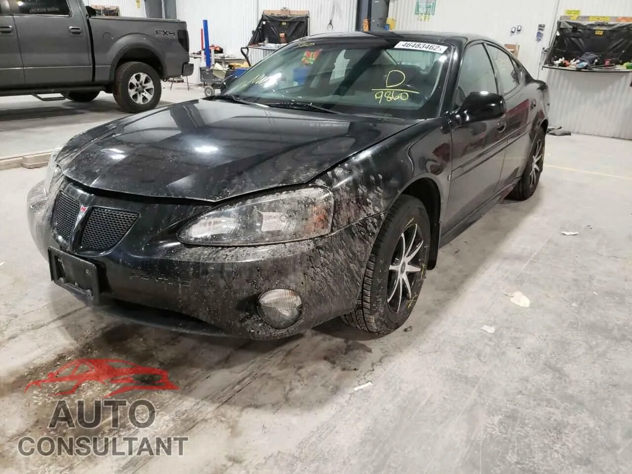 2007 PONTIAC GRANDPRIX Damaged VIN 2G2WP552371219860 – rear exterior