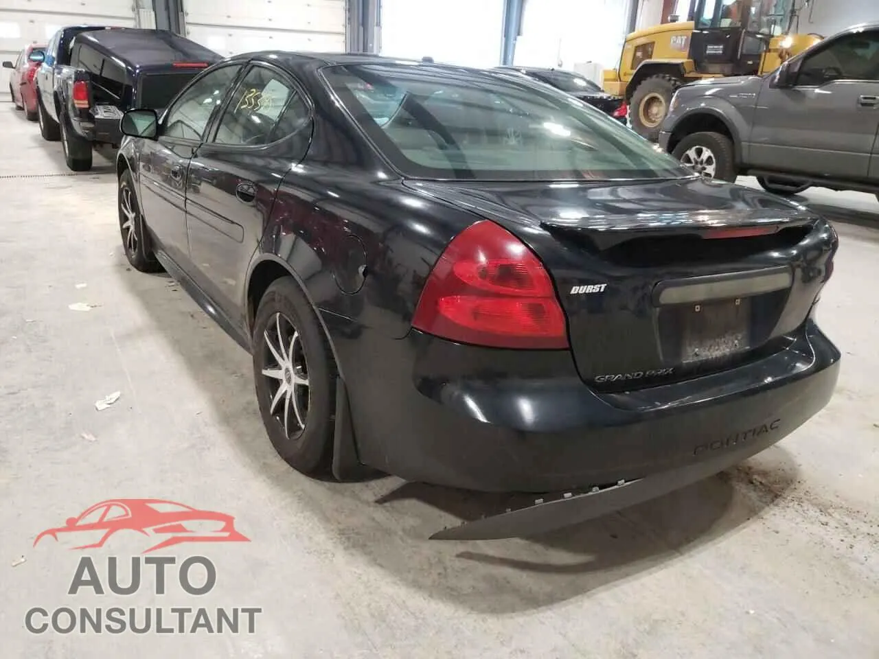 2007 PONTIAC GRANDPRIX Damaged VIN 2G2WP552371219860 – side profile