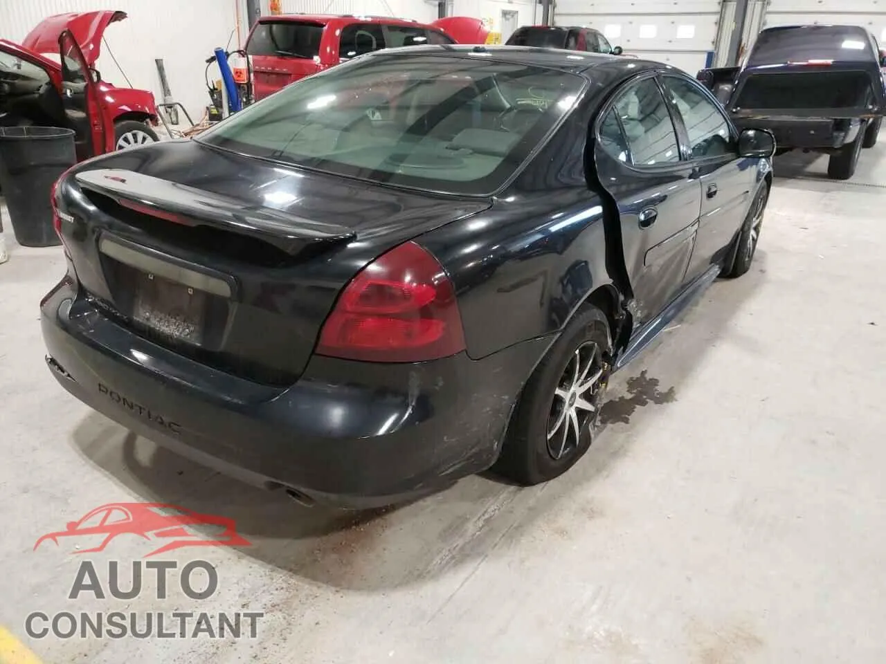 2007 PONTIAC GRANDPRIX Damaged VIN 2G2WP552371219860 – dashboard
