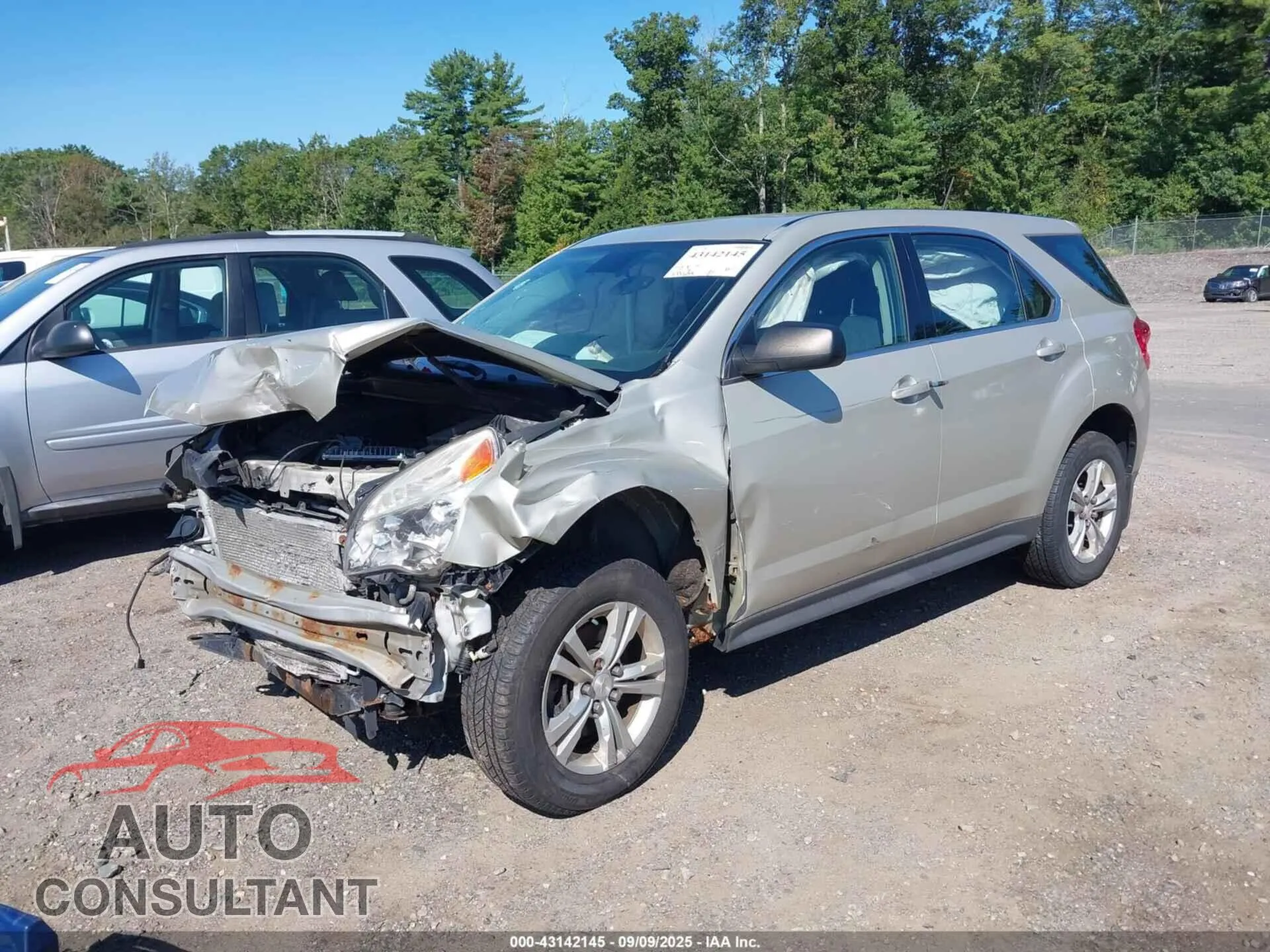 2013 CHEVROLET EQUINOX Damaged VIN 2GNALBEK0D6380141 – rear exterior